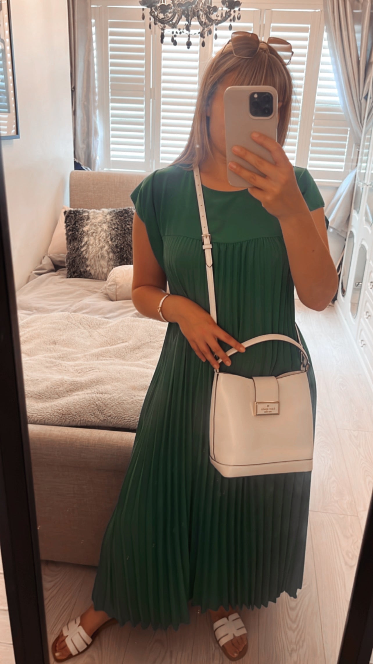 PLEATED DRESS