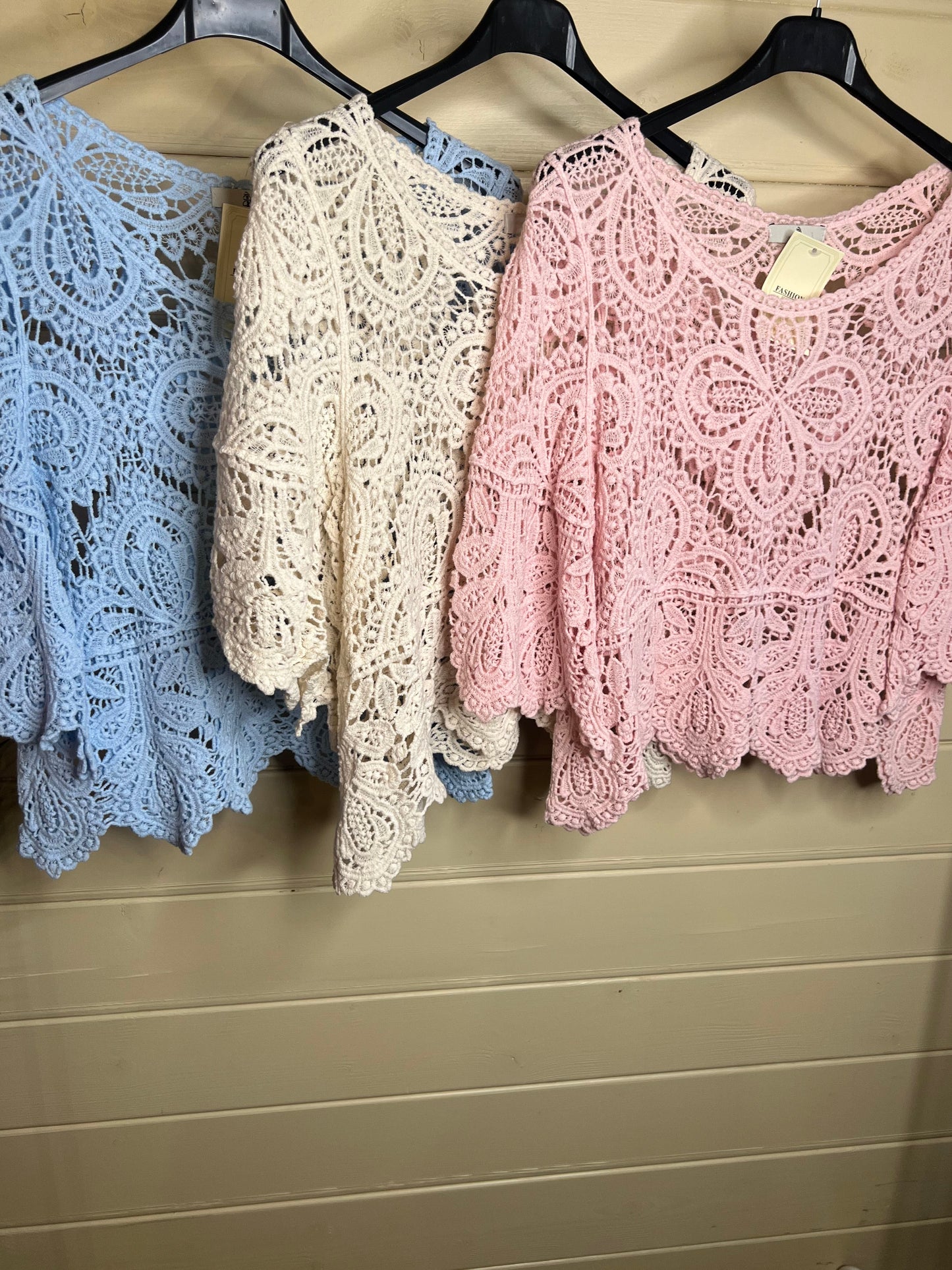 CHLOE CROCHET TOP (8-14)