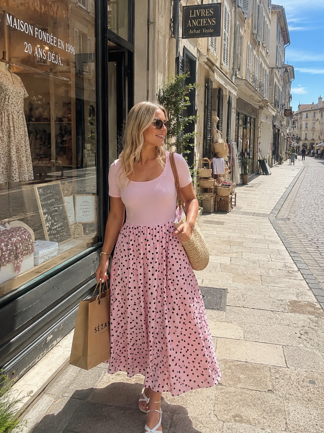 POLKA DOT DRESS