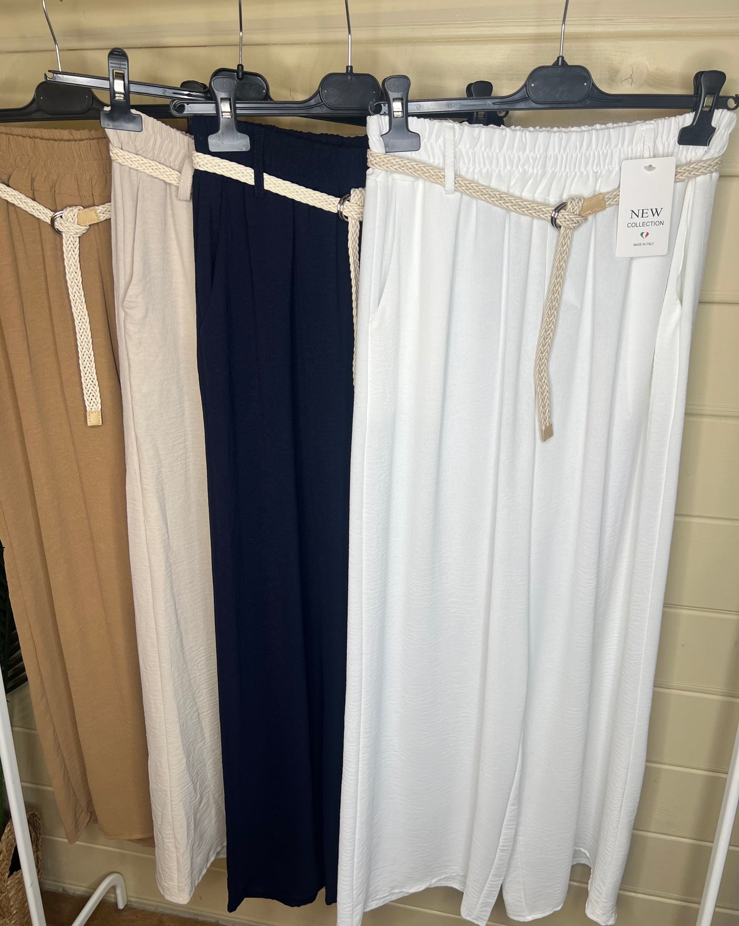 OLIVIA BELTED TROUSERS (27 inch leg)