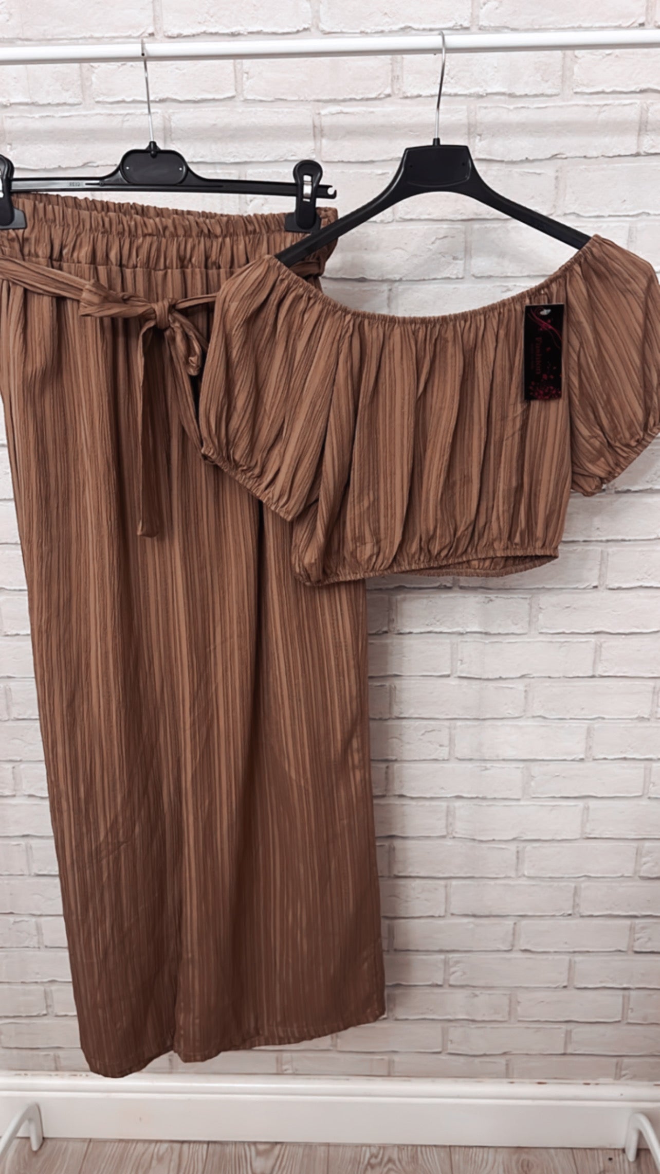 OFF SHOULDER CO-ORD SET