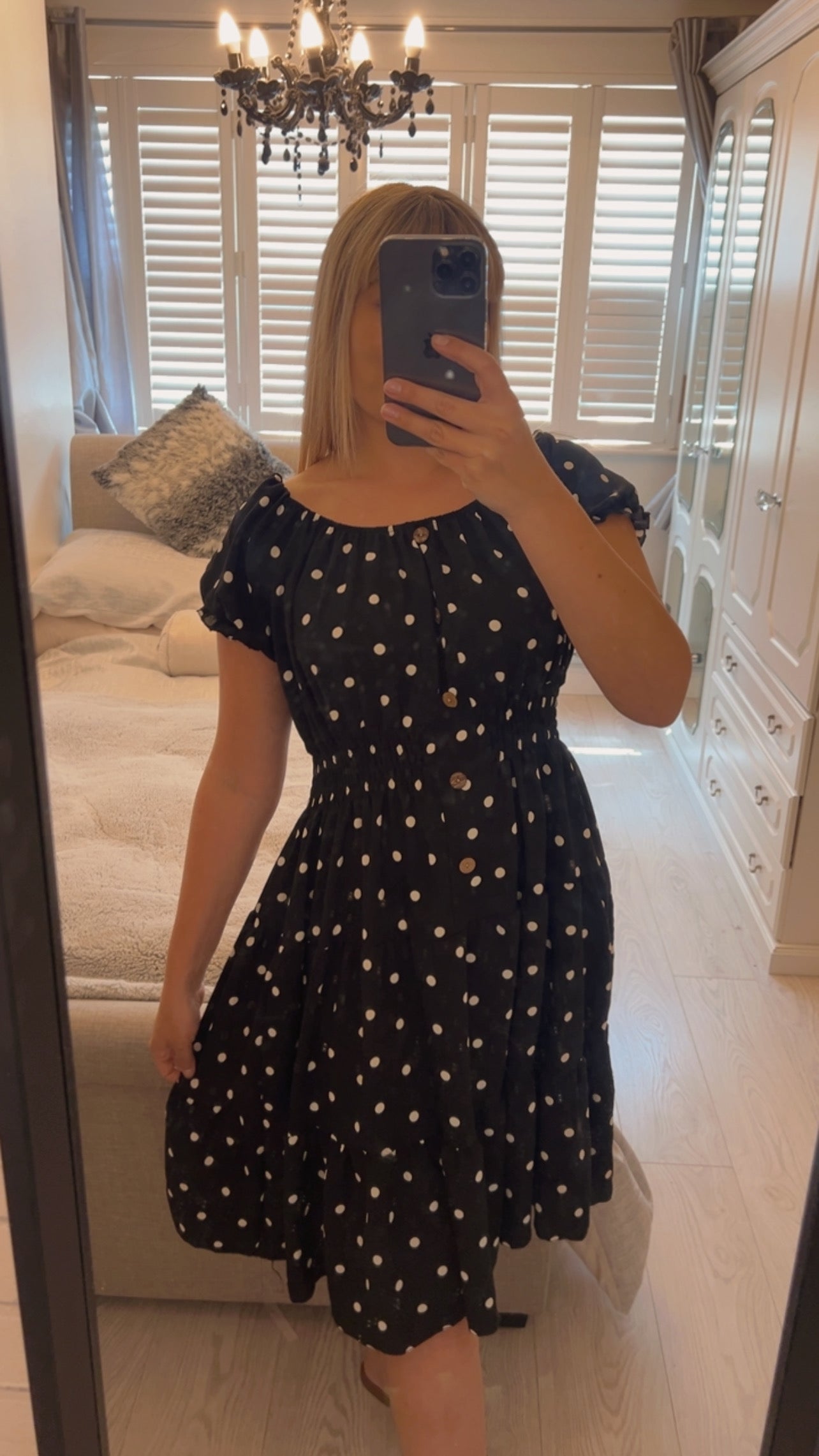 TILLY POLKA DOT DRESS (8-16)