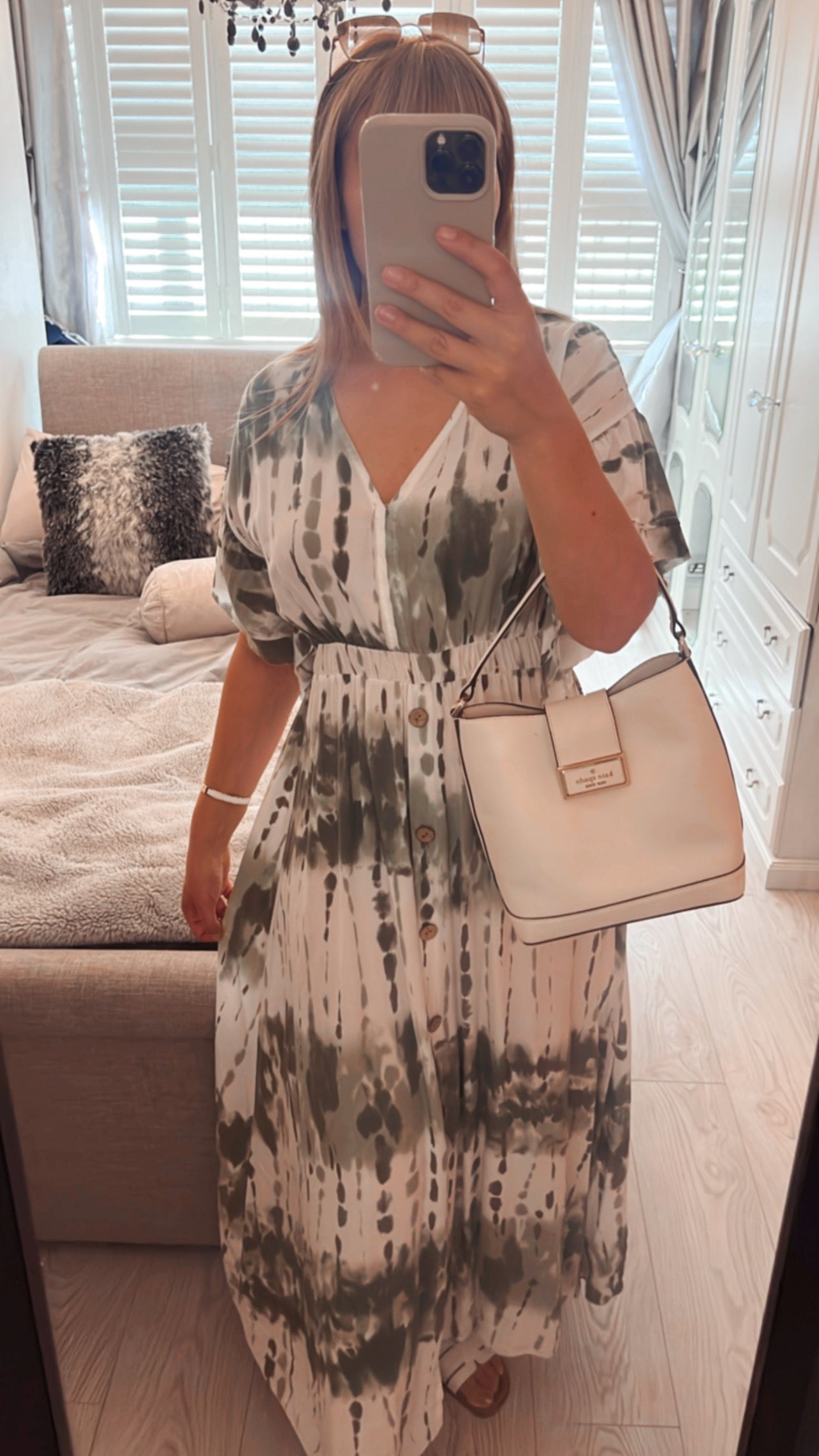 BUTTON DOWN DRESS
