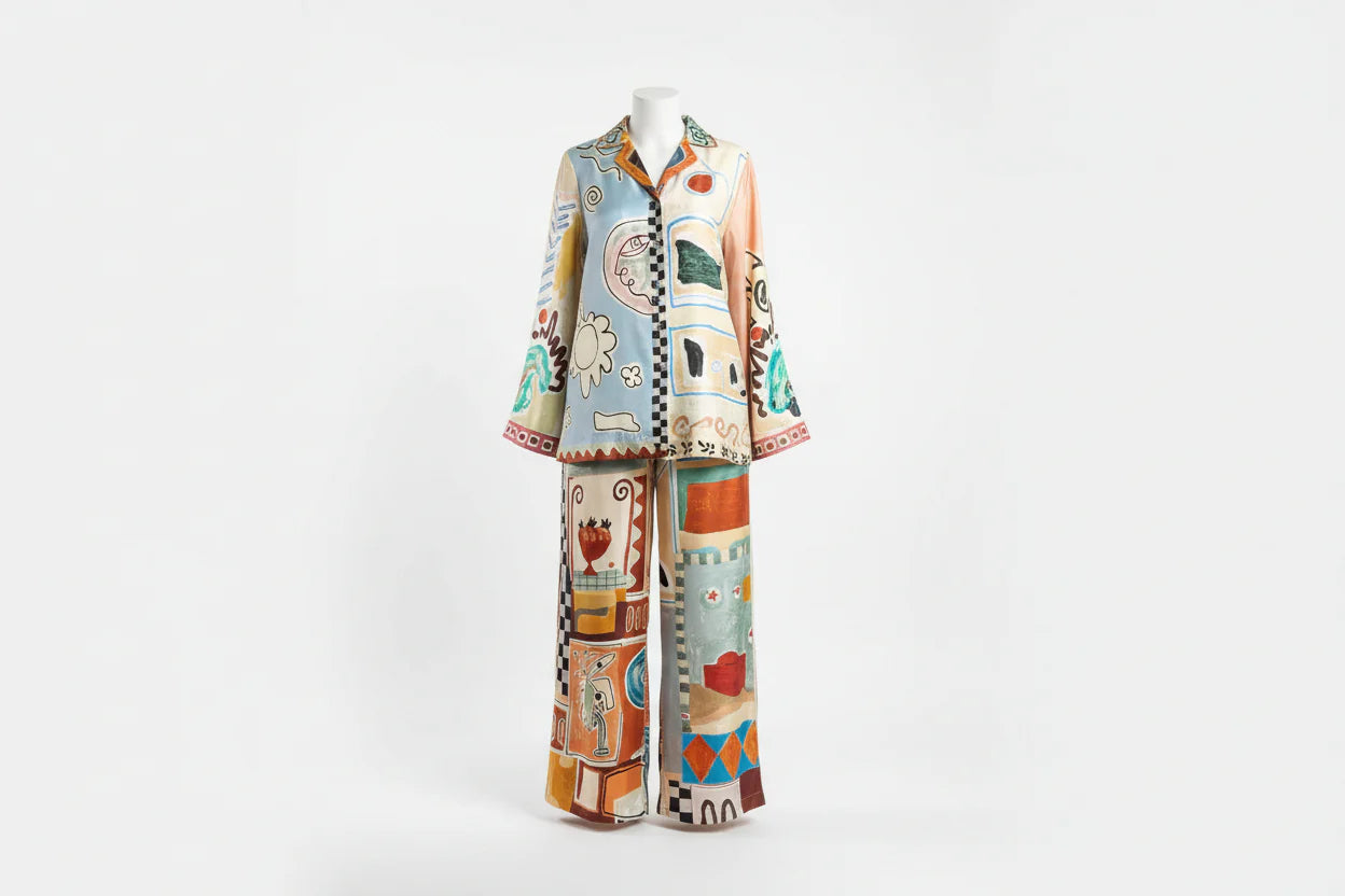 SHIRT AND TROUSER CO-ORD SET (10-16)