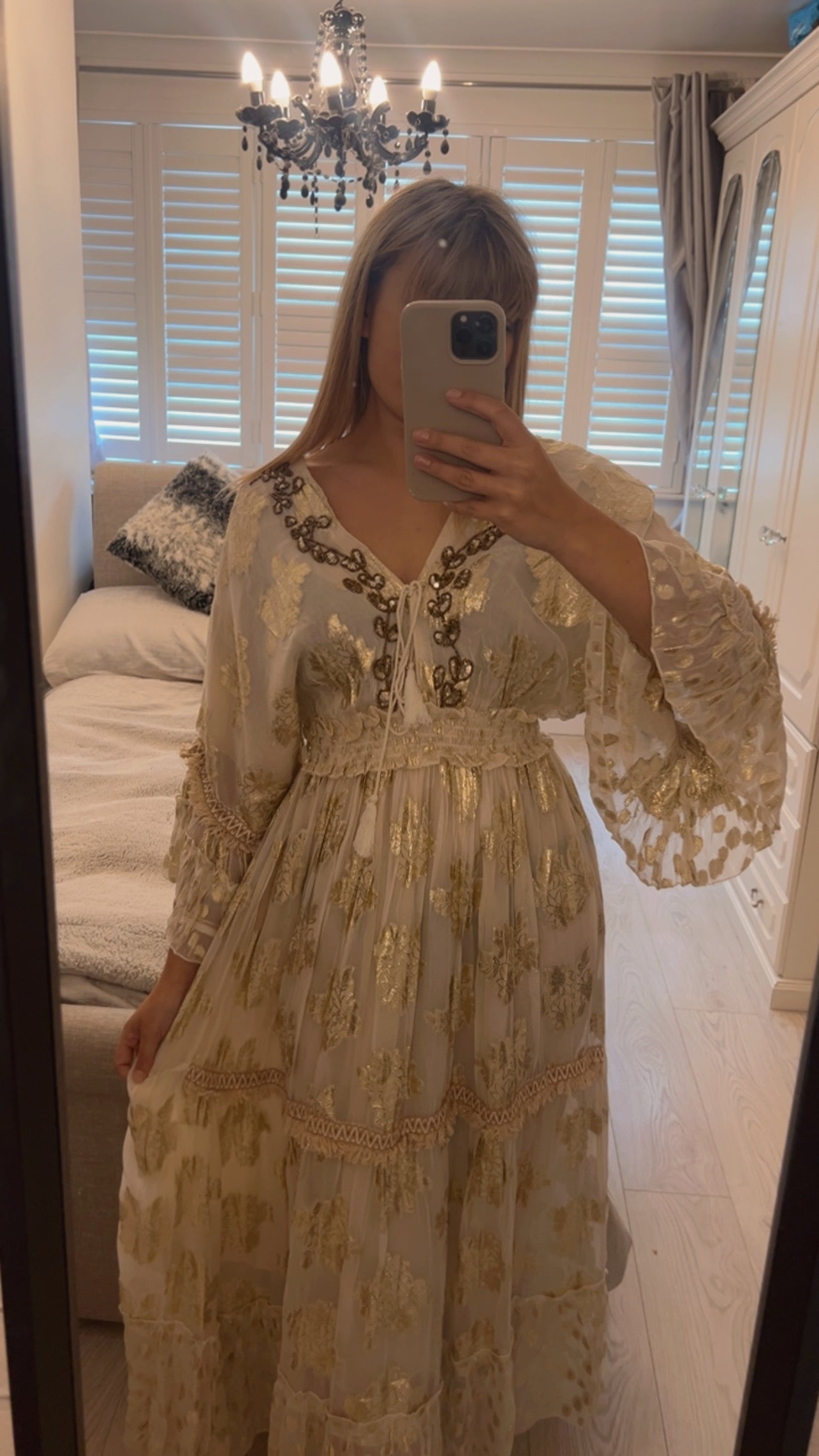SPARKLE BOHO DRESS (8-14)