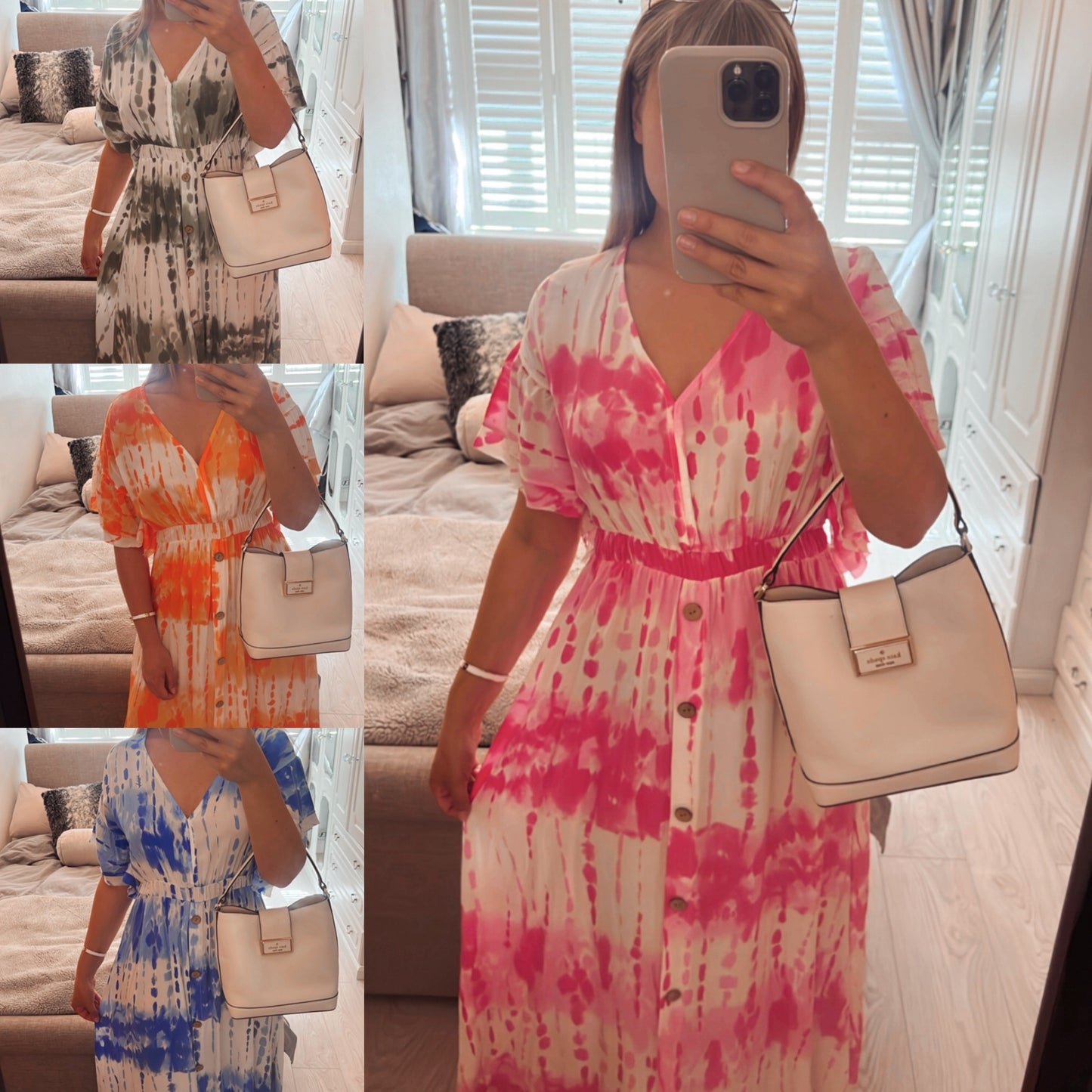 BUTTON DOWN DRESS