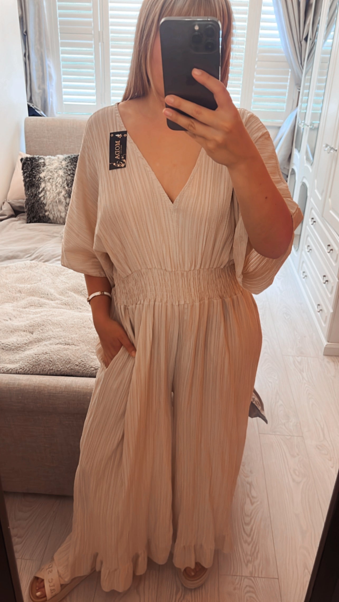 WIDE LEG JUMPSUIT