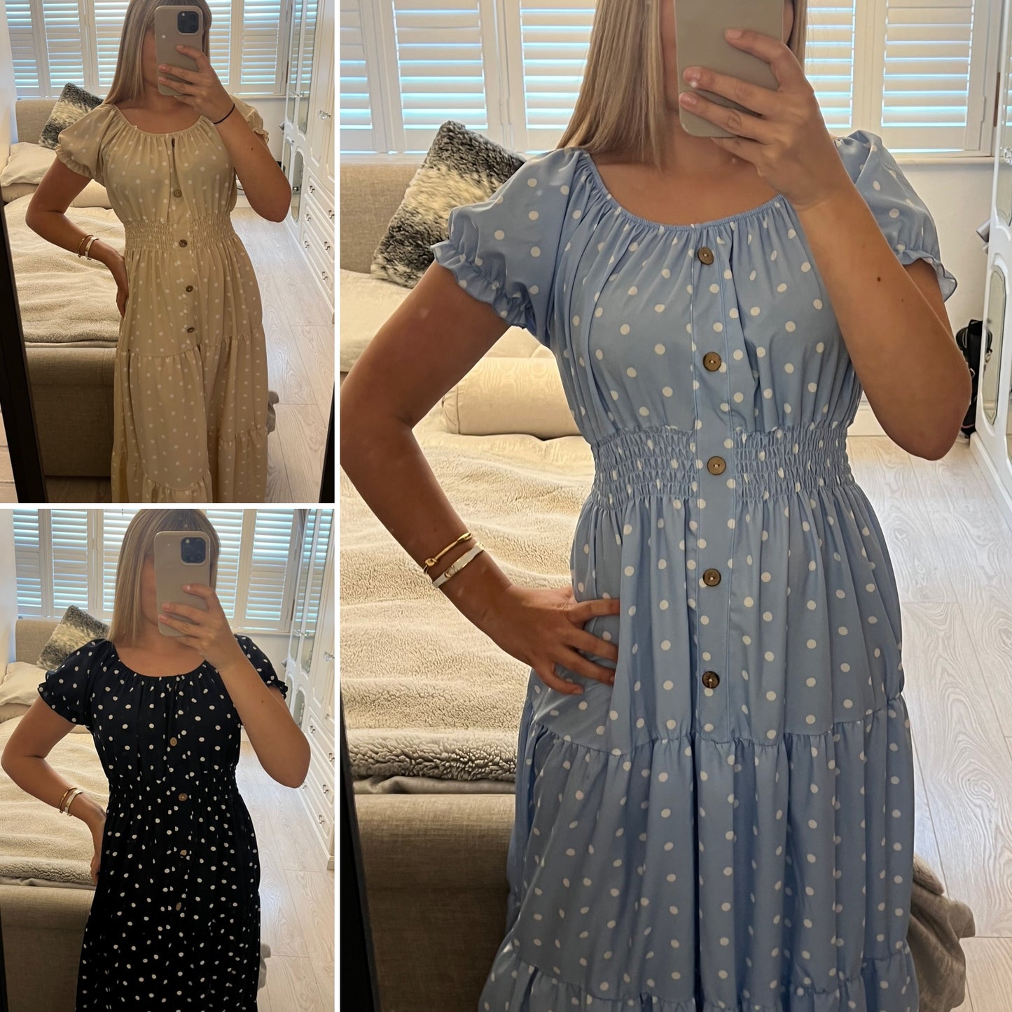 MAXI POLKA DOT DRESS