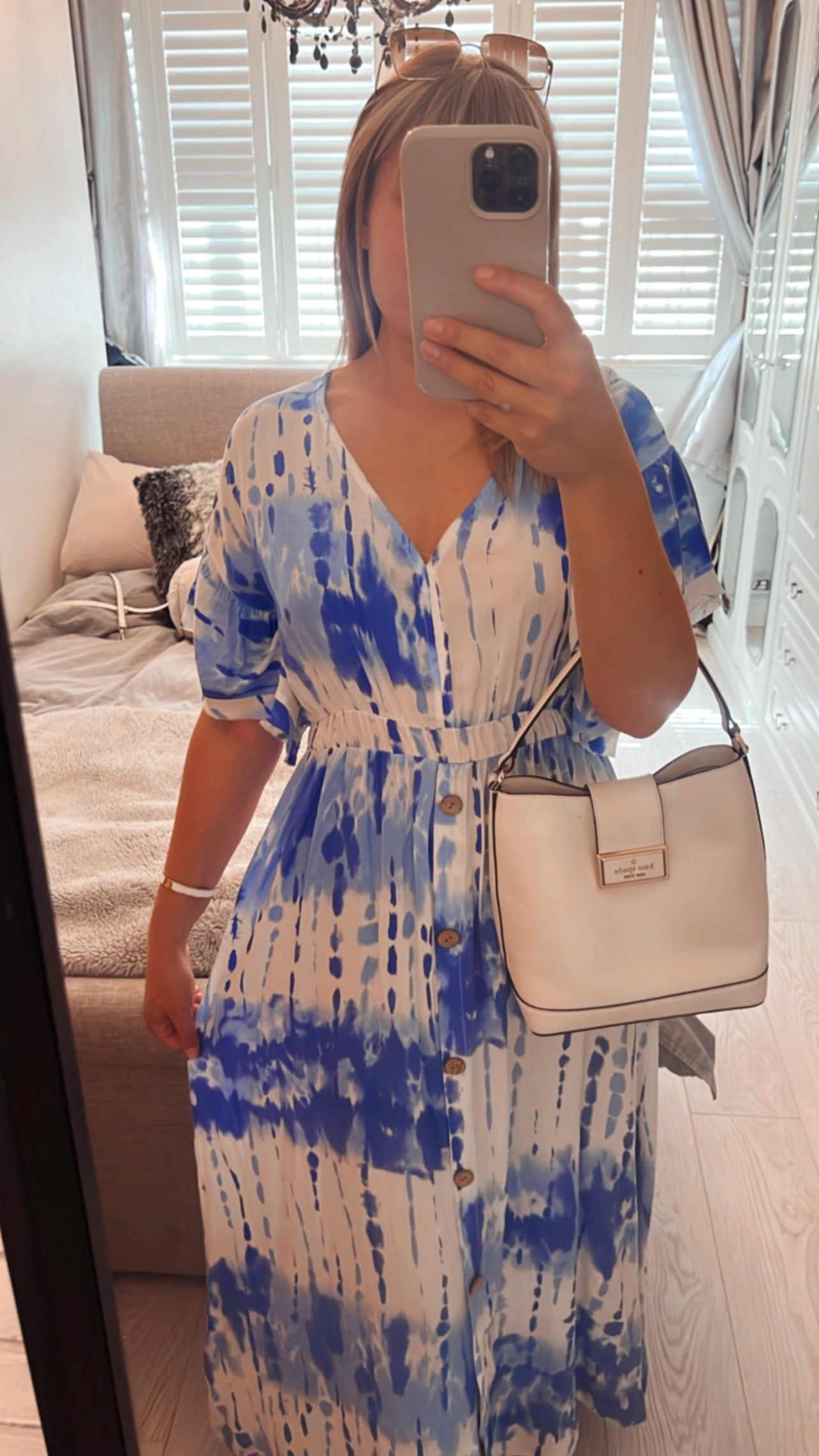 BUTTON DOWN DRESS