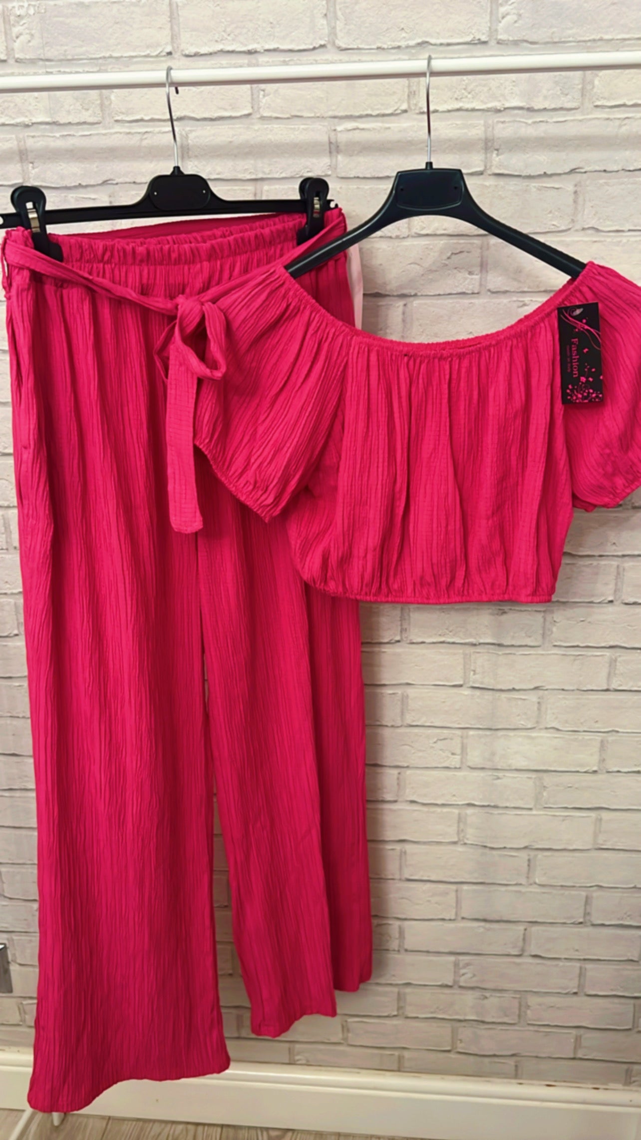 OFF SHOULDER CO-ORD SET