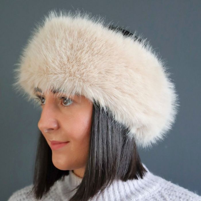 LUXURY FAUX FUR HEADBAND