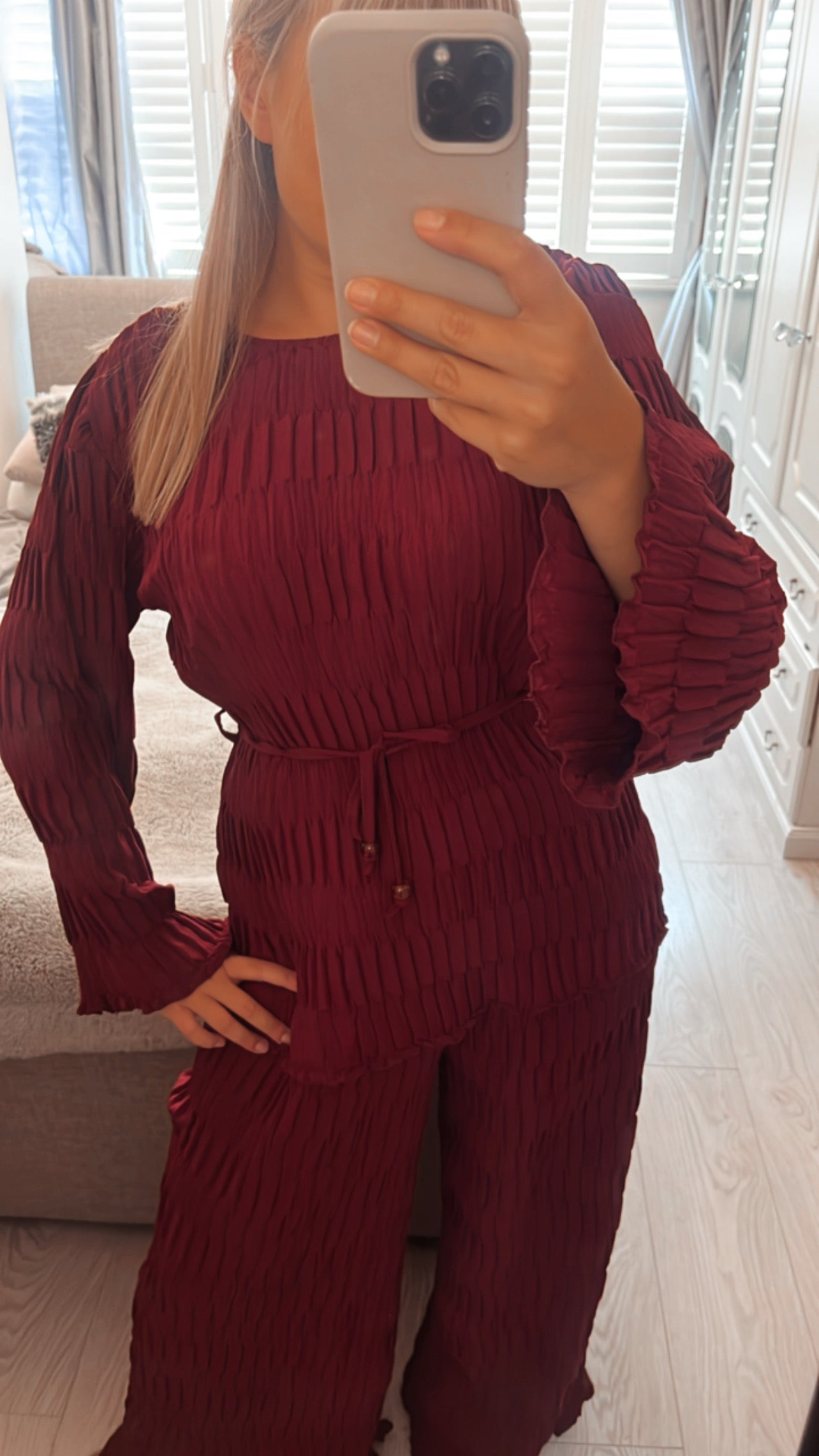 LONG SLEEVED CO-ORD SET