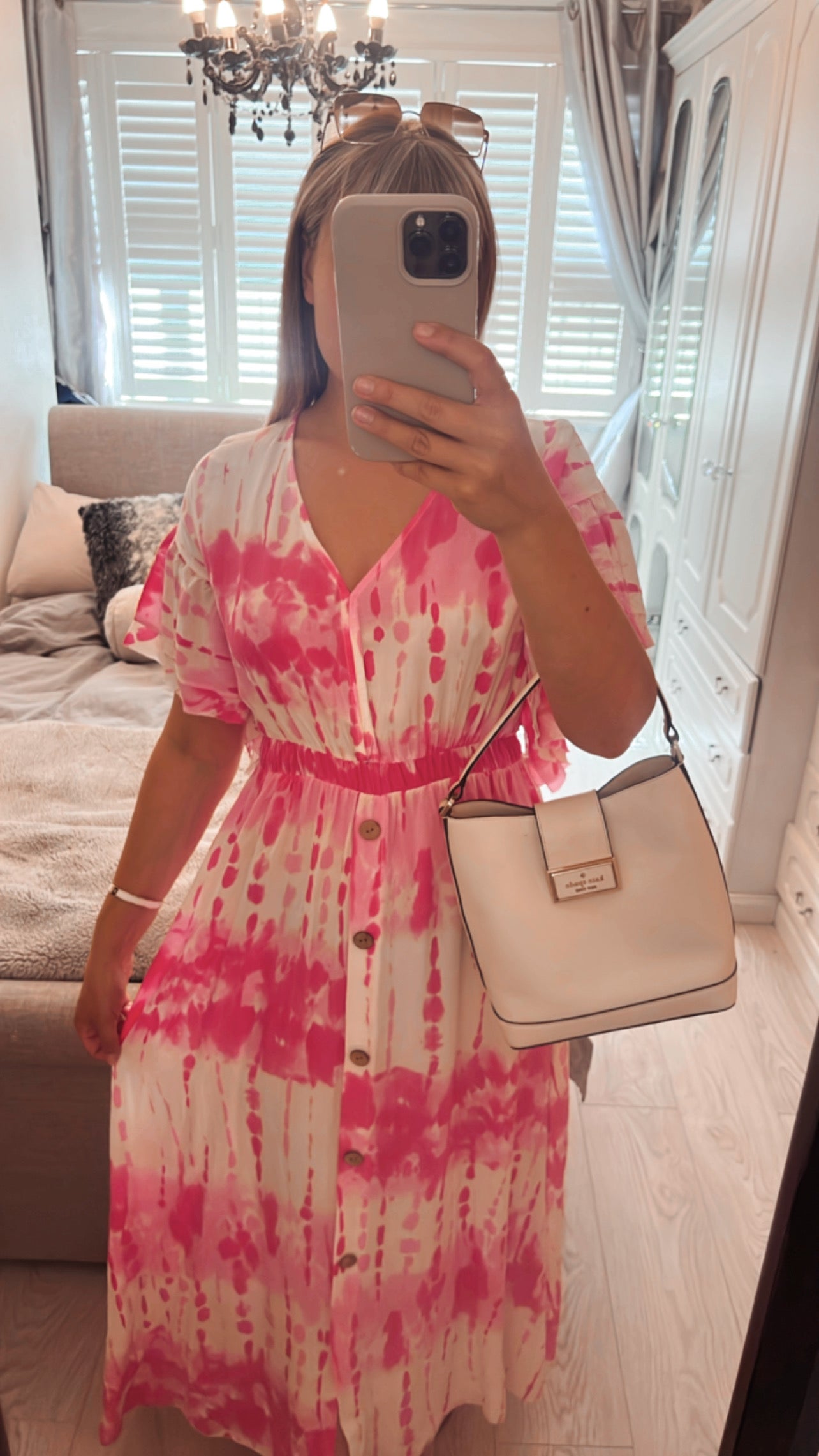 BUTTON DOWN DRESS