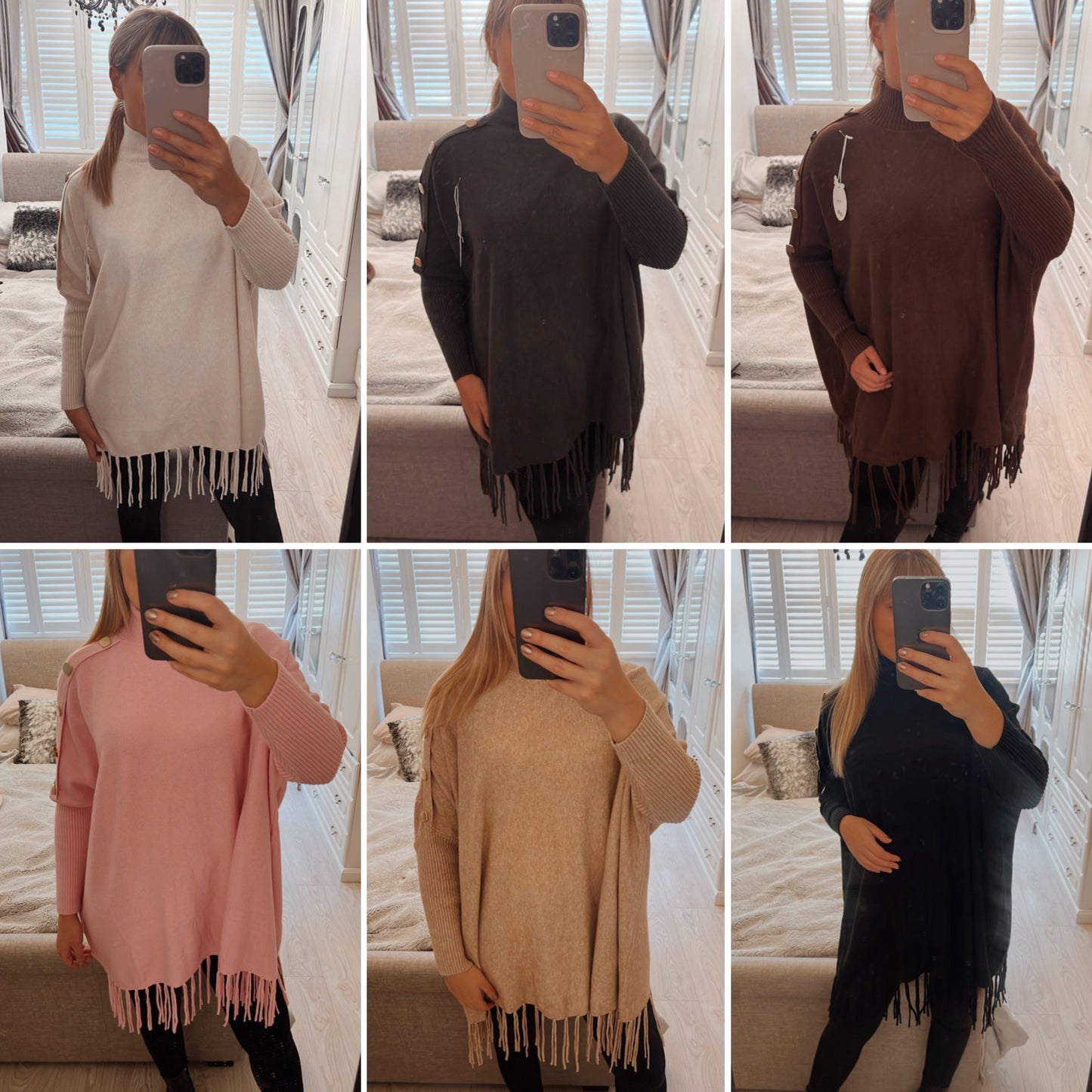 FRINGE KNITTED JUMPERS