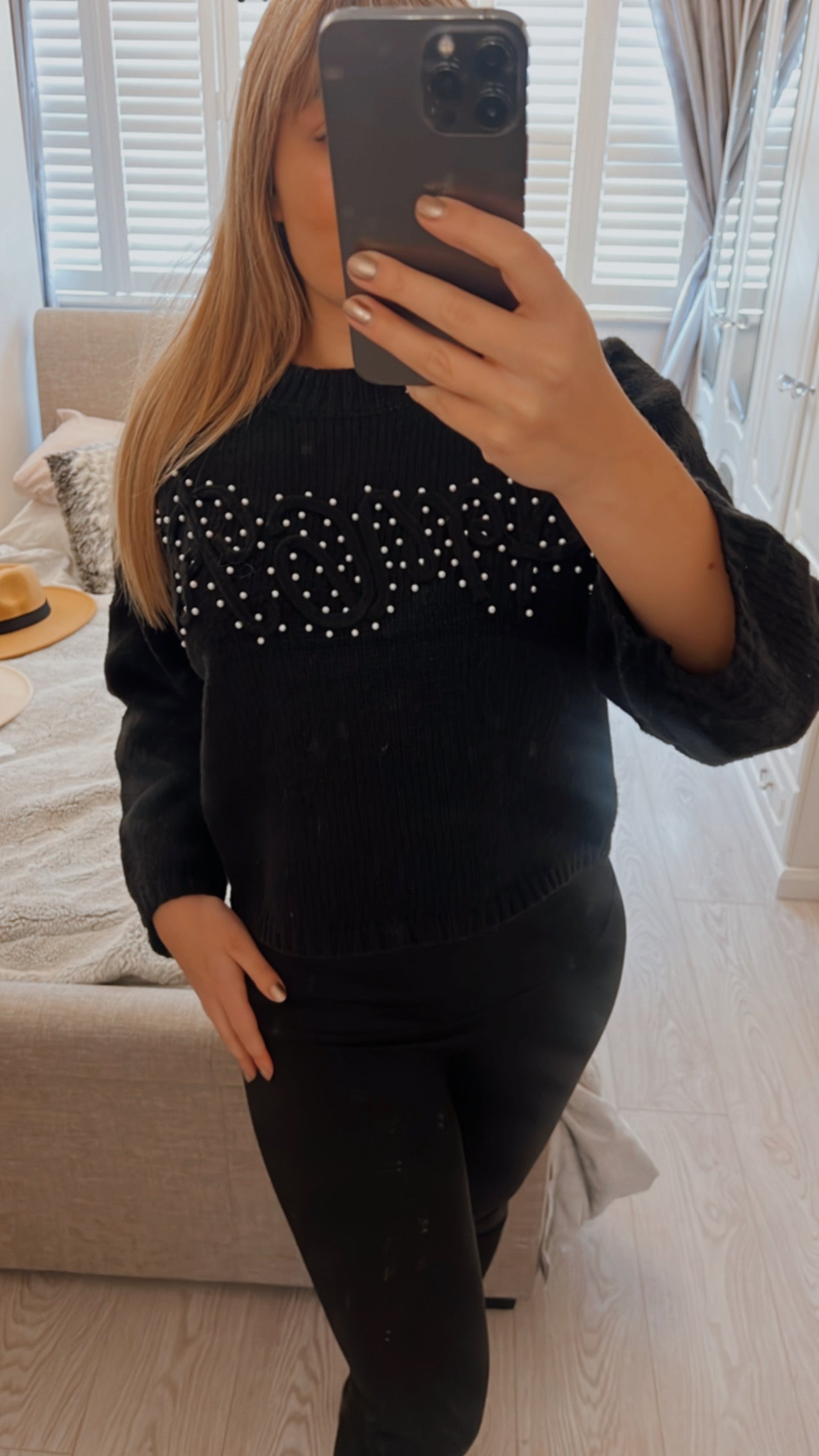 CROPPED KNIT JUMPER