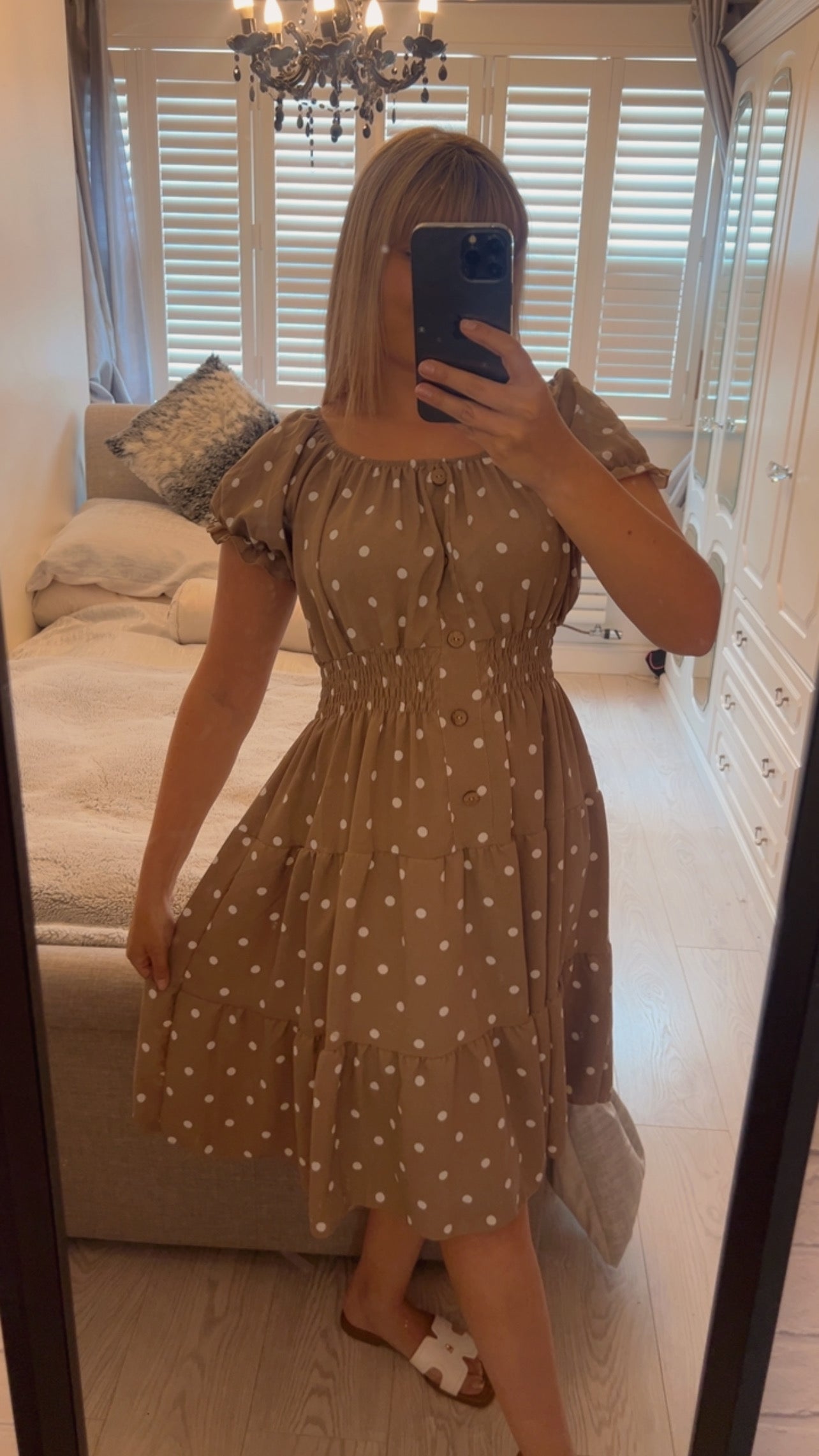 TILLY POLKA DOT DRESS (8-16)