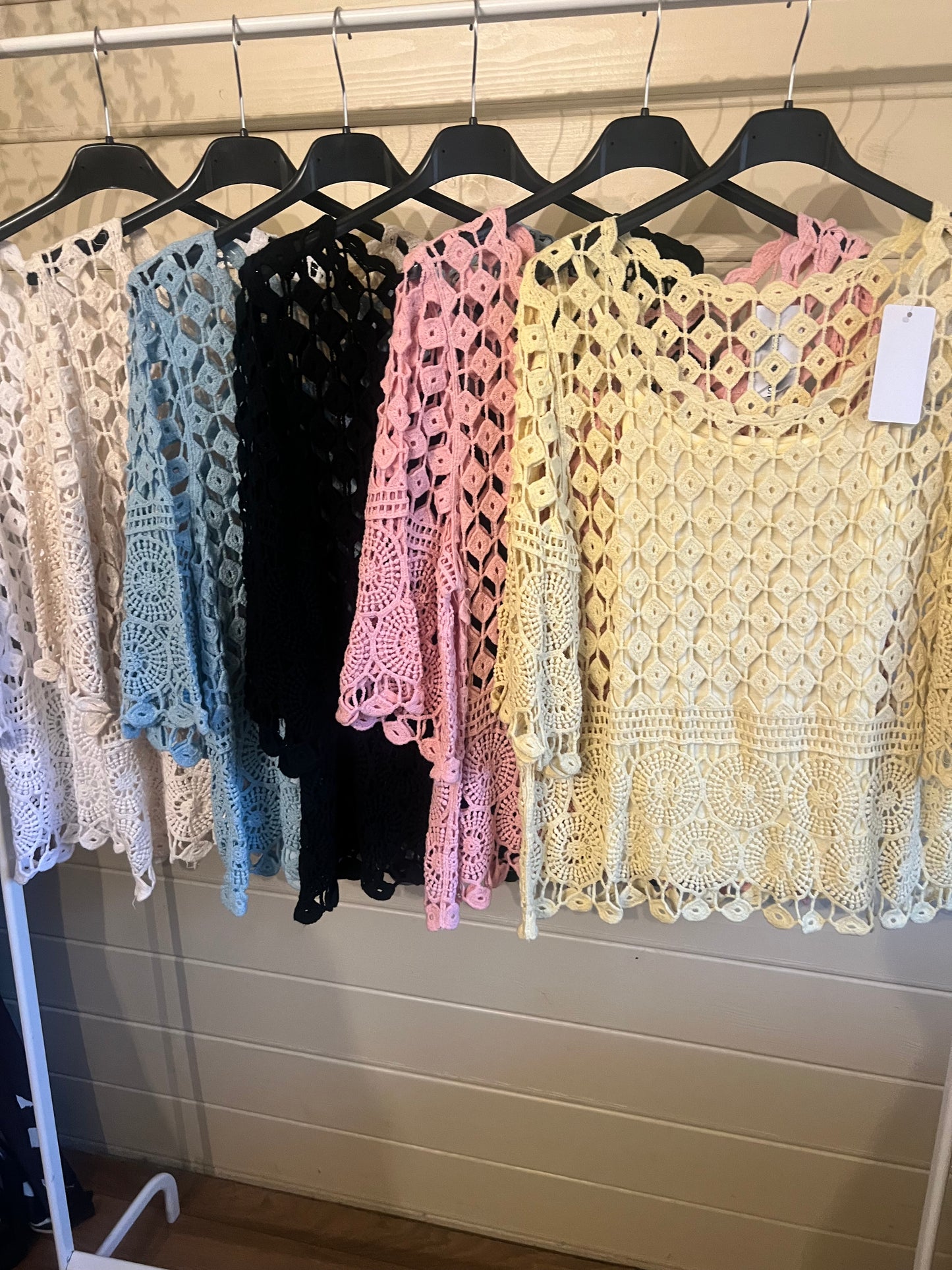 AVA CROCHET BLOUSE (8-14)