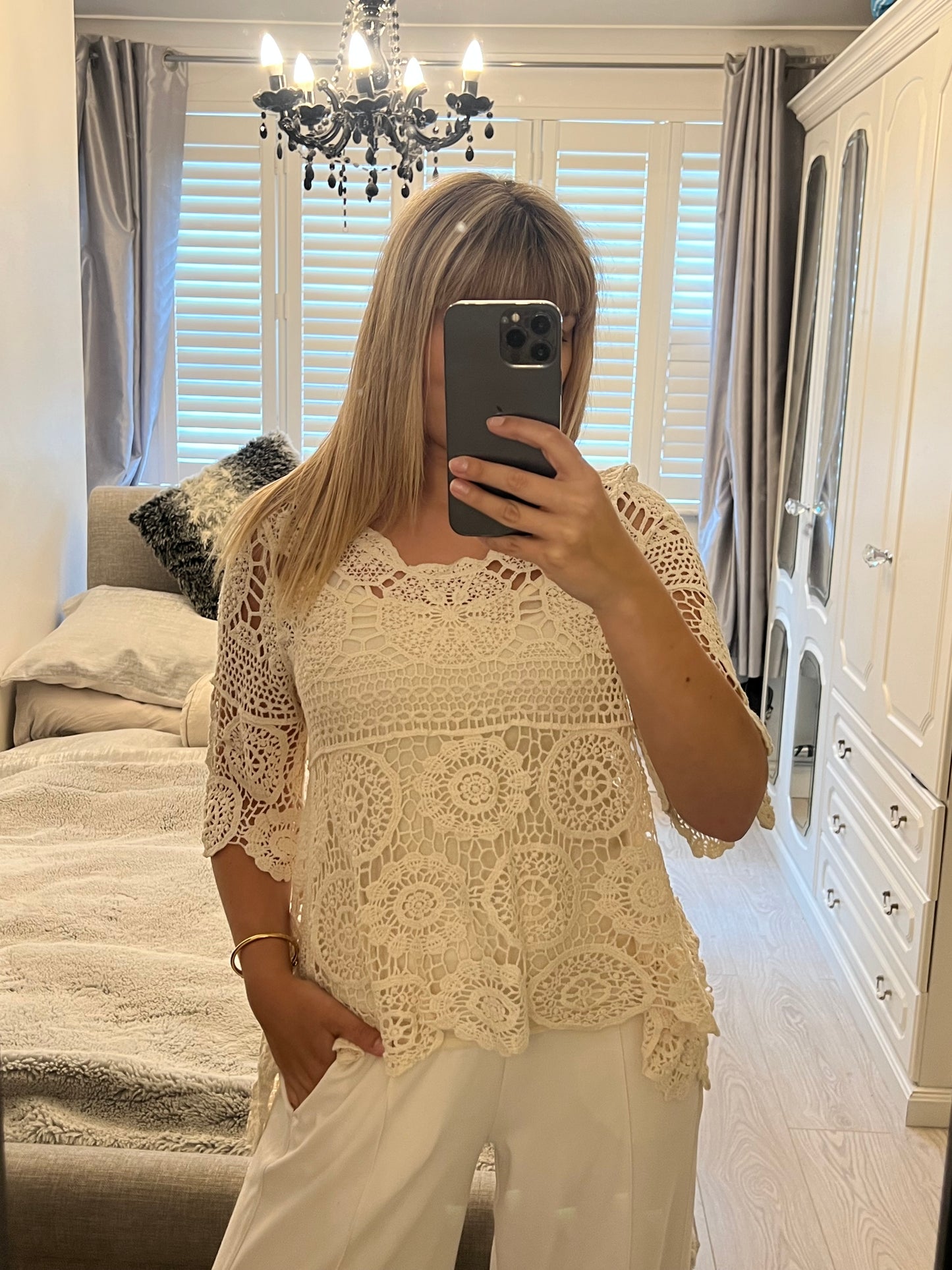 JESSIE CROCHET TOP