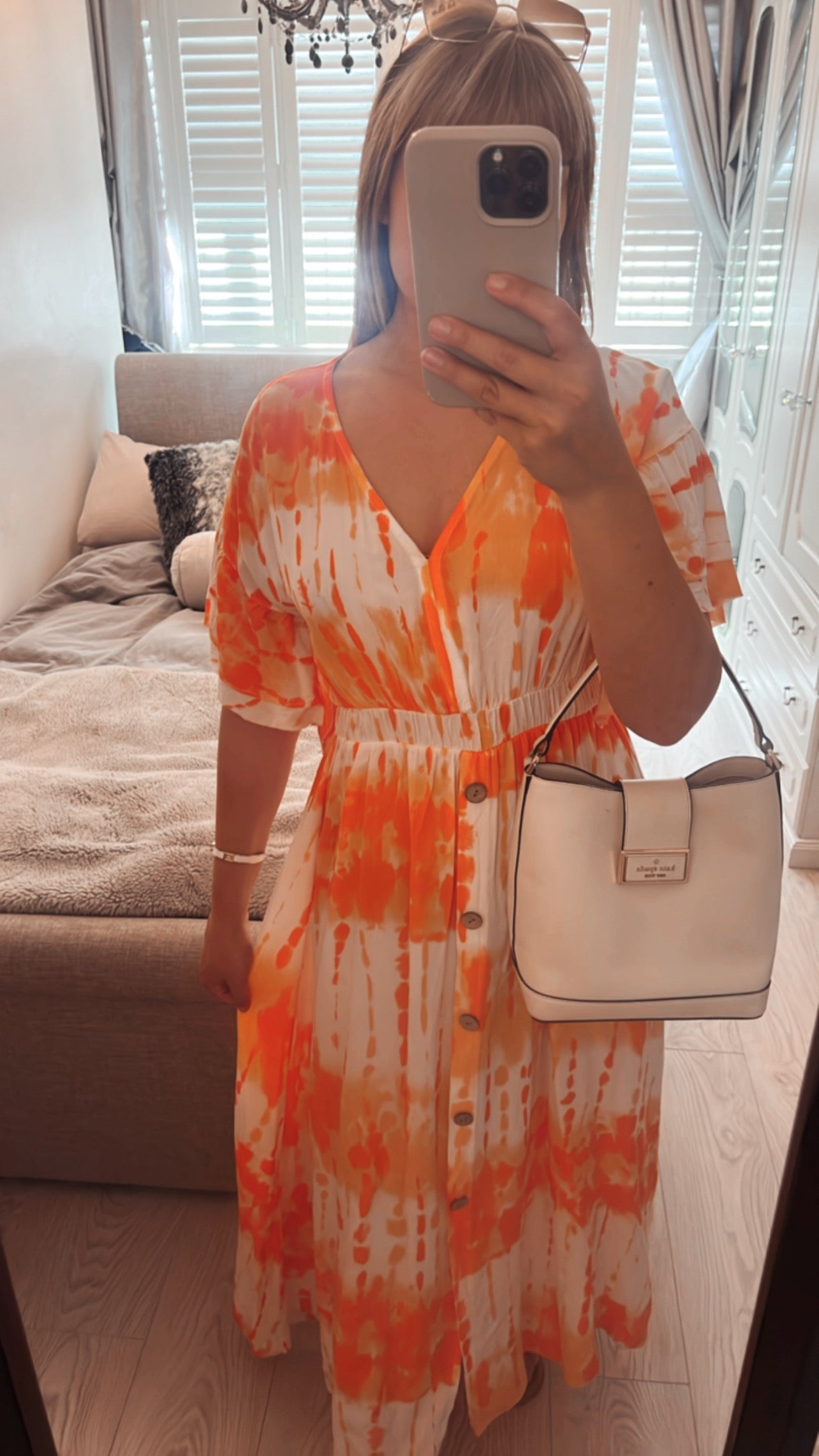 BUTTON DOWN DRESS