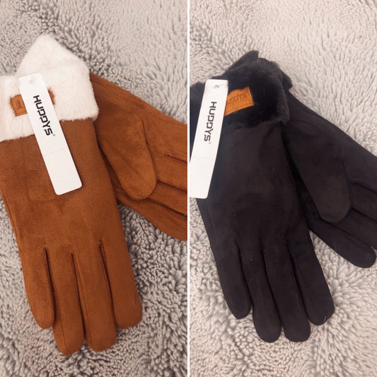 SUEDE LIKE GLOVES