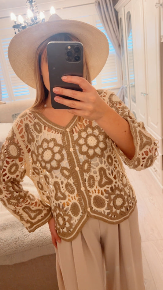 CROCHET CARDIGAN