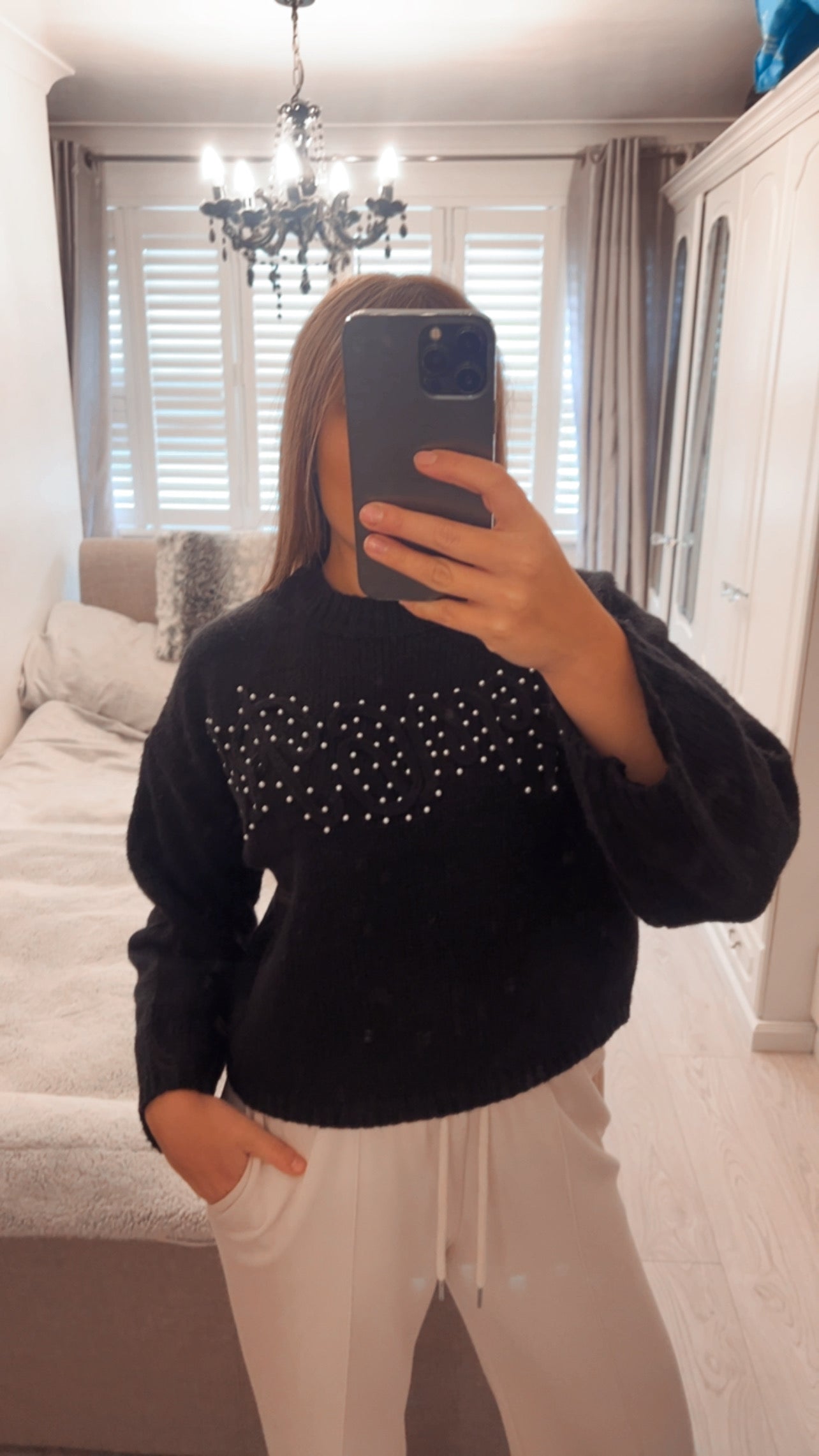 CROPPED KNIT JUMPER