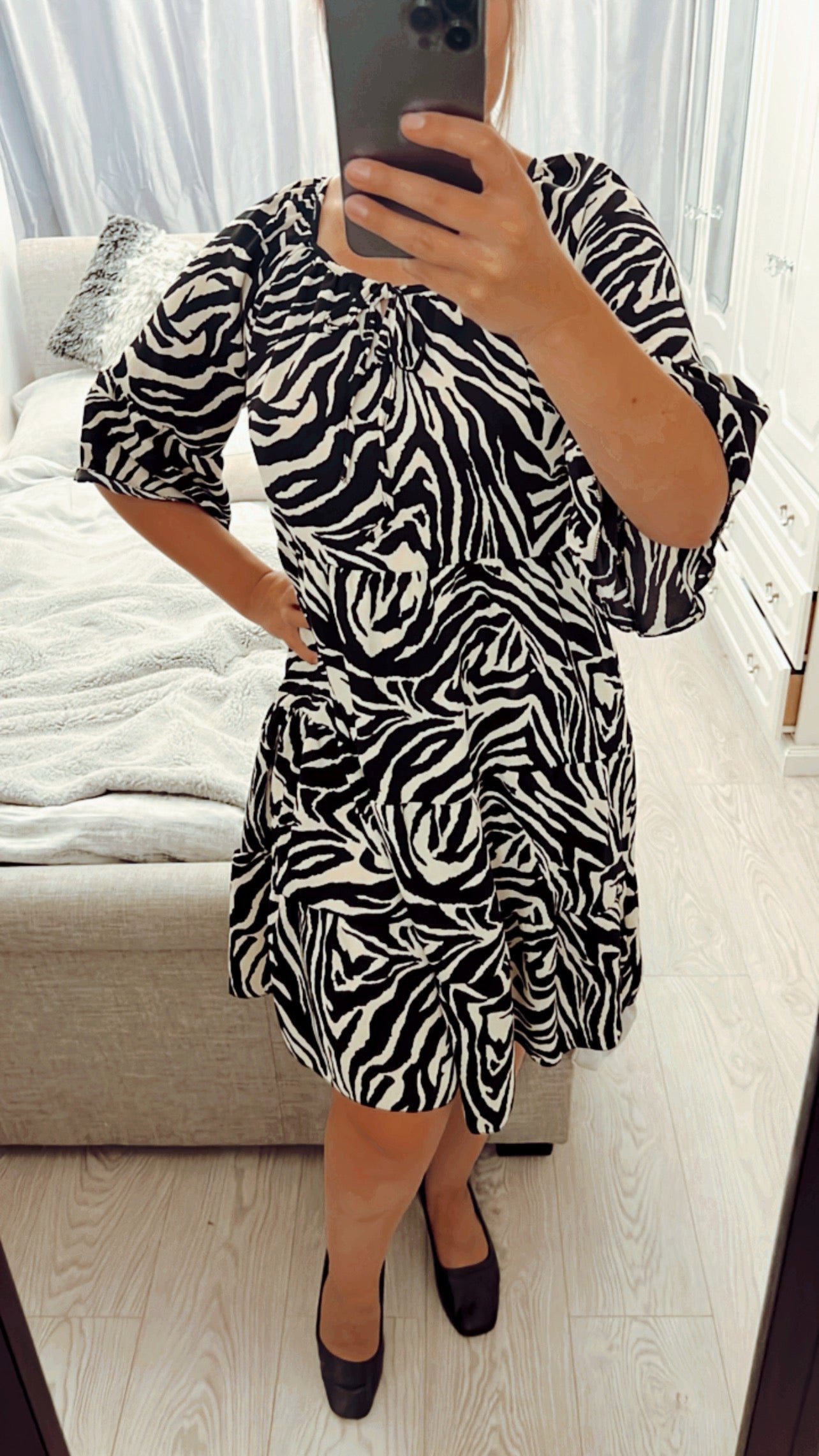 ANIMAL PRINT SWING DRESSES