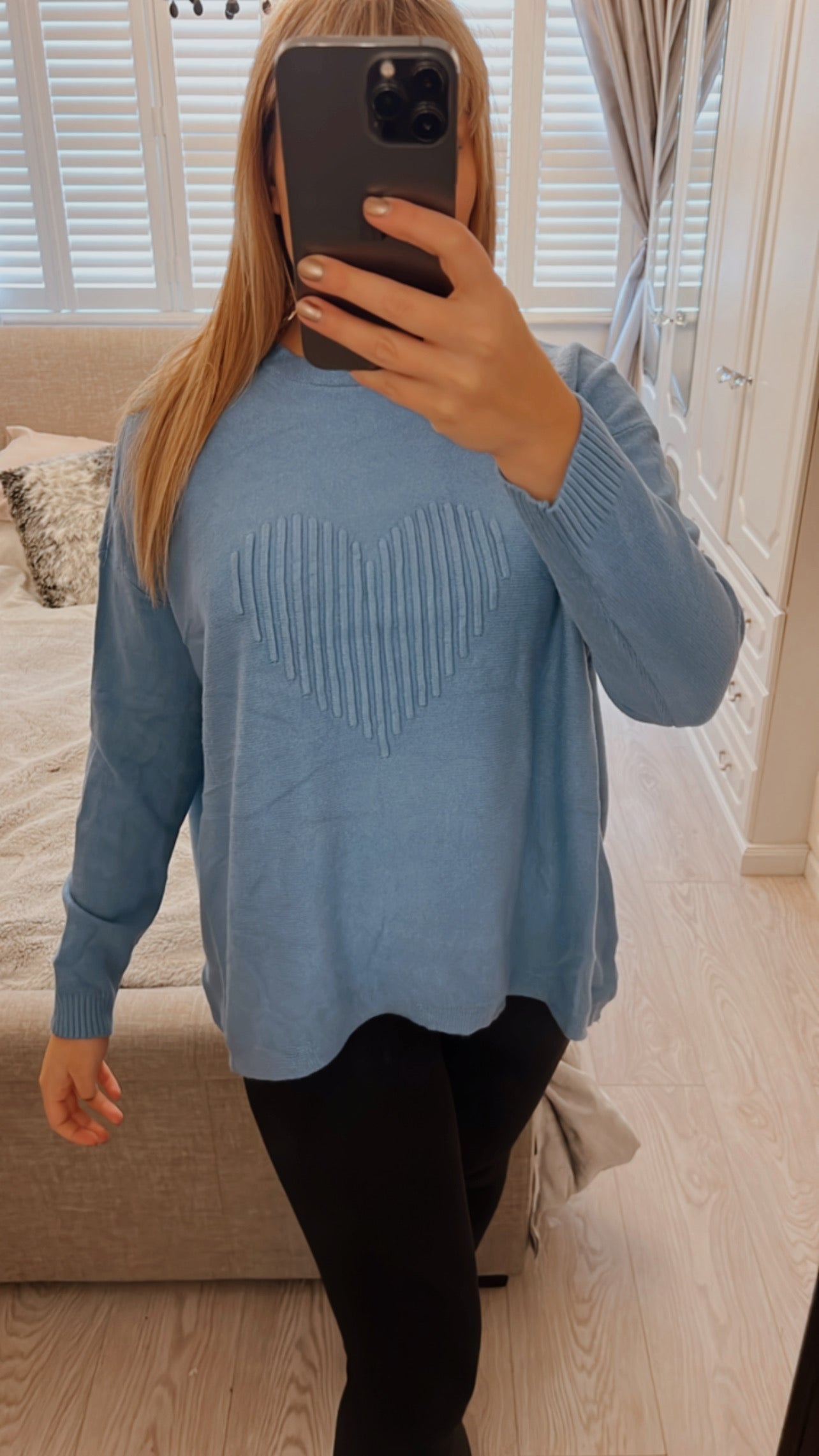 HEART KNIT JUMPERS