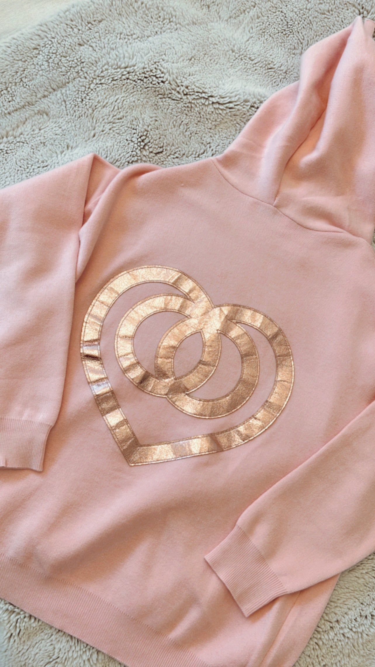 HOODED KNIT JUMPER