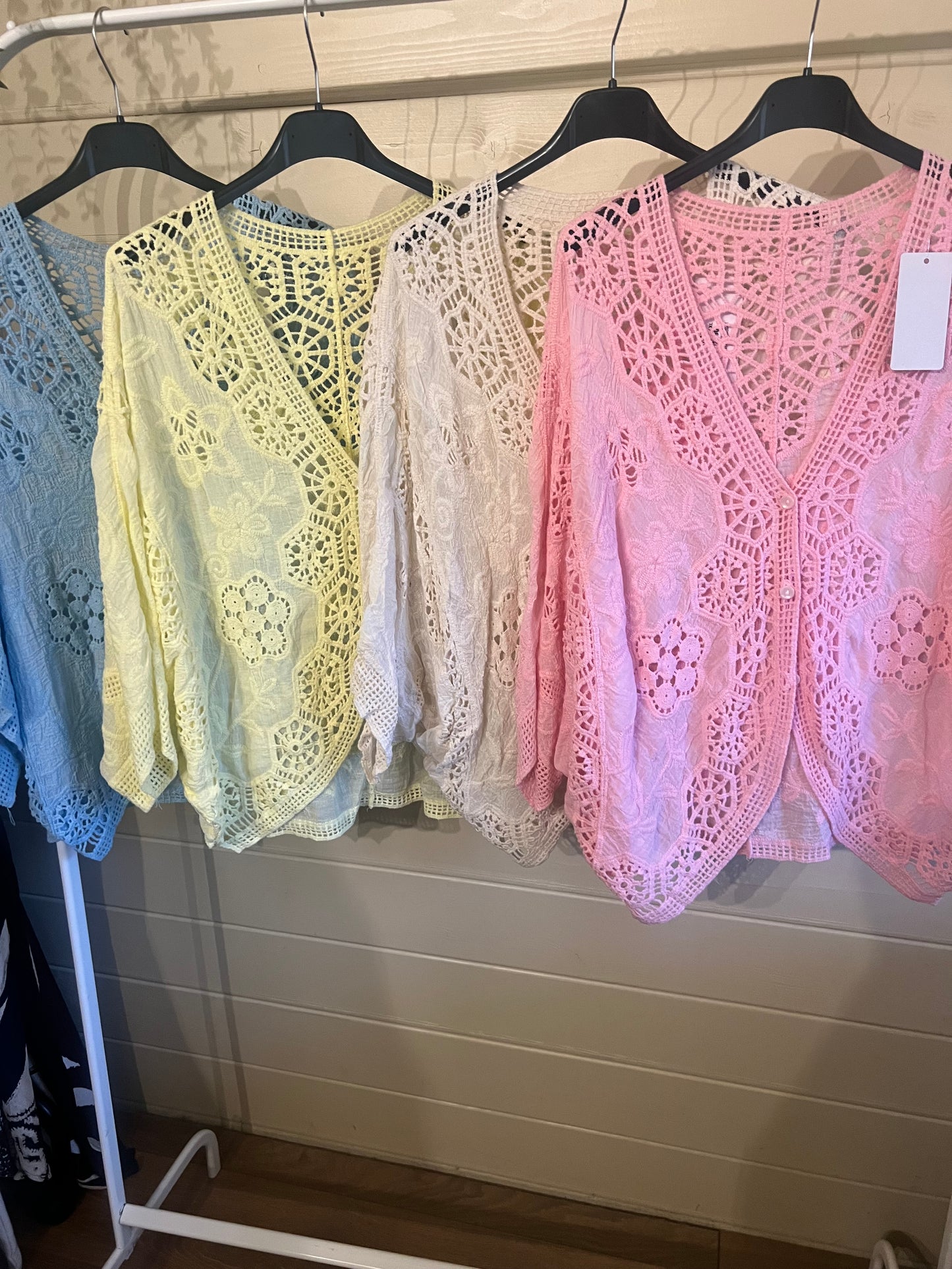 TAMMY CROCHET CARDIGAN (8-16)