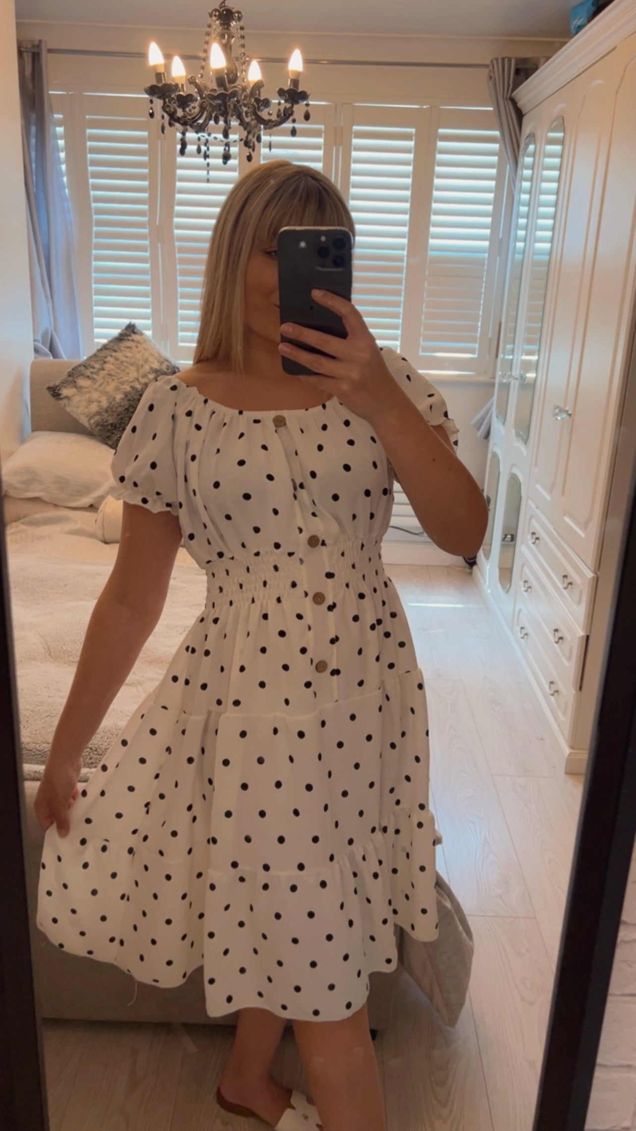TILLY POLKA DOT DRESS (8-16)