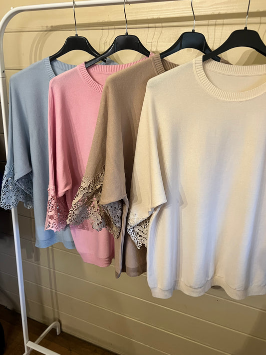 FIONA LACE JUMPER (8-18)