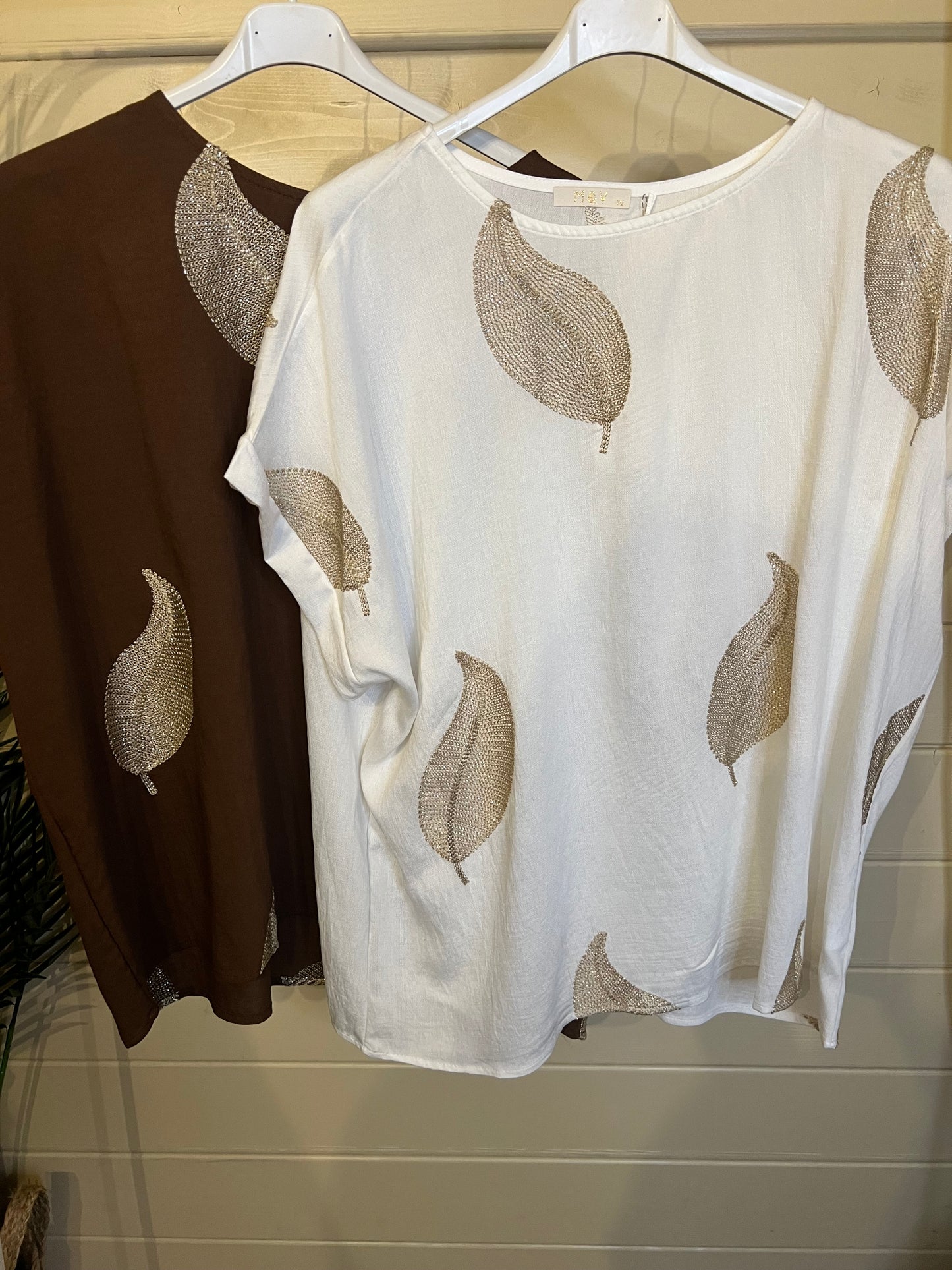 TAYLOR LINEN BLEND TOP