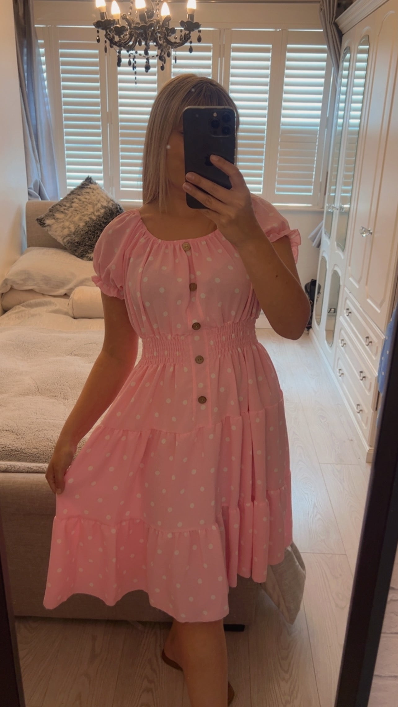 TILLY POLKA DOT DRESS (8-16)