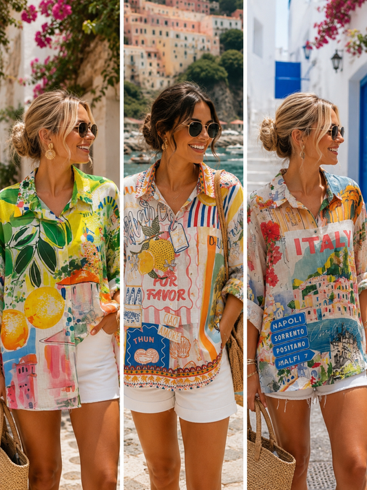 SOPHIE PRINTED SHIRT (8-16)