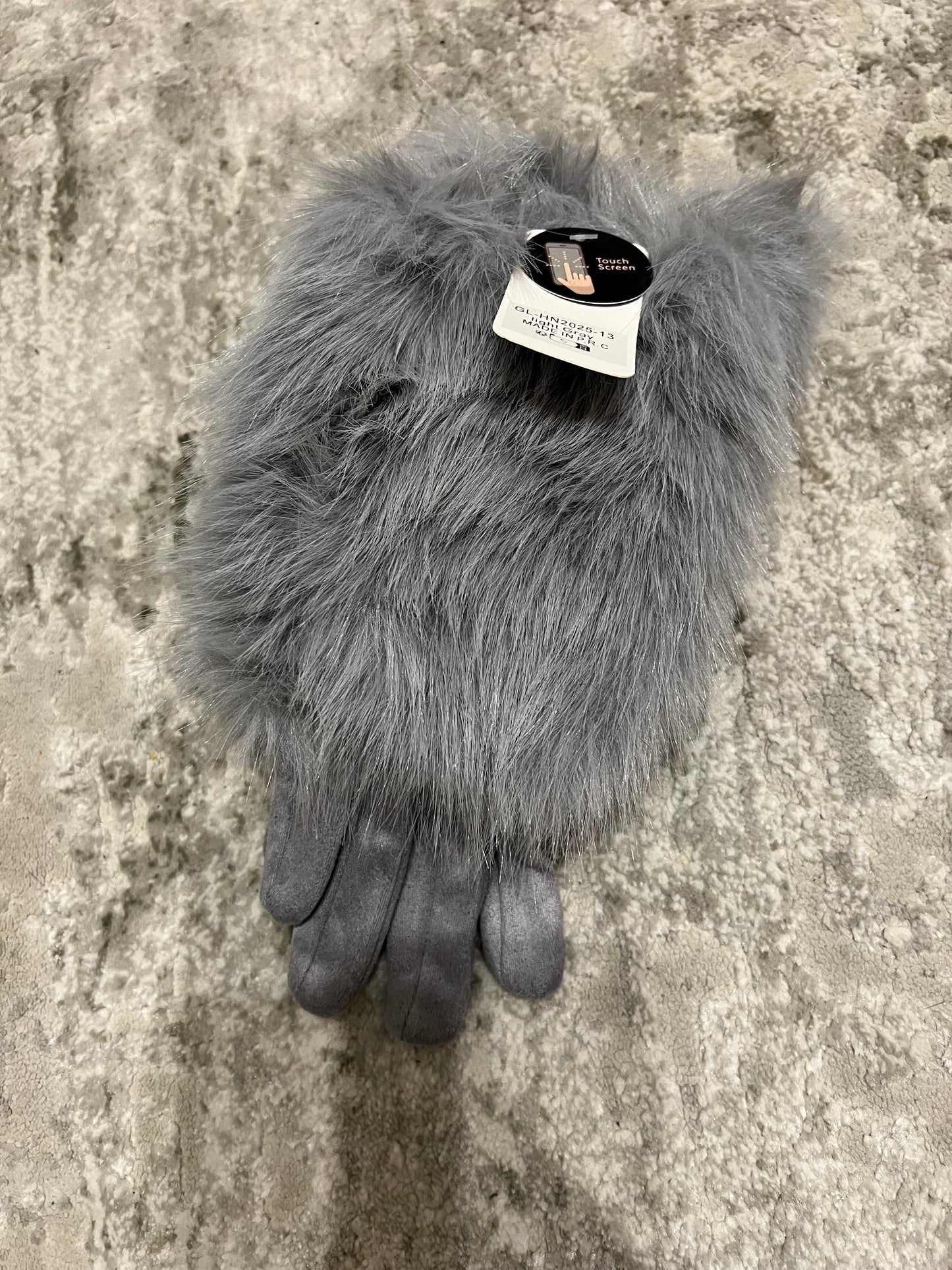 FAUX FUR GLOVES