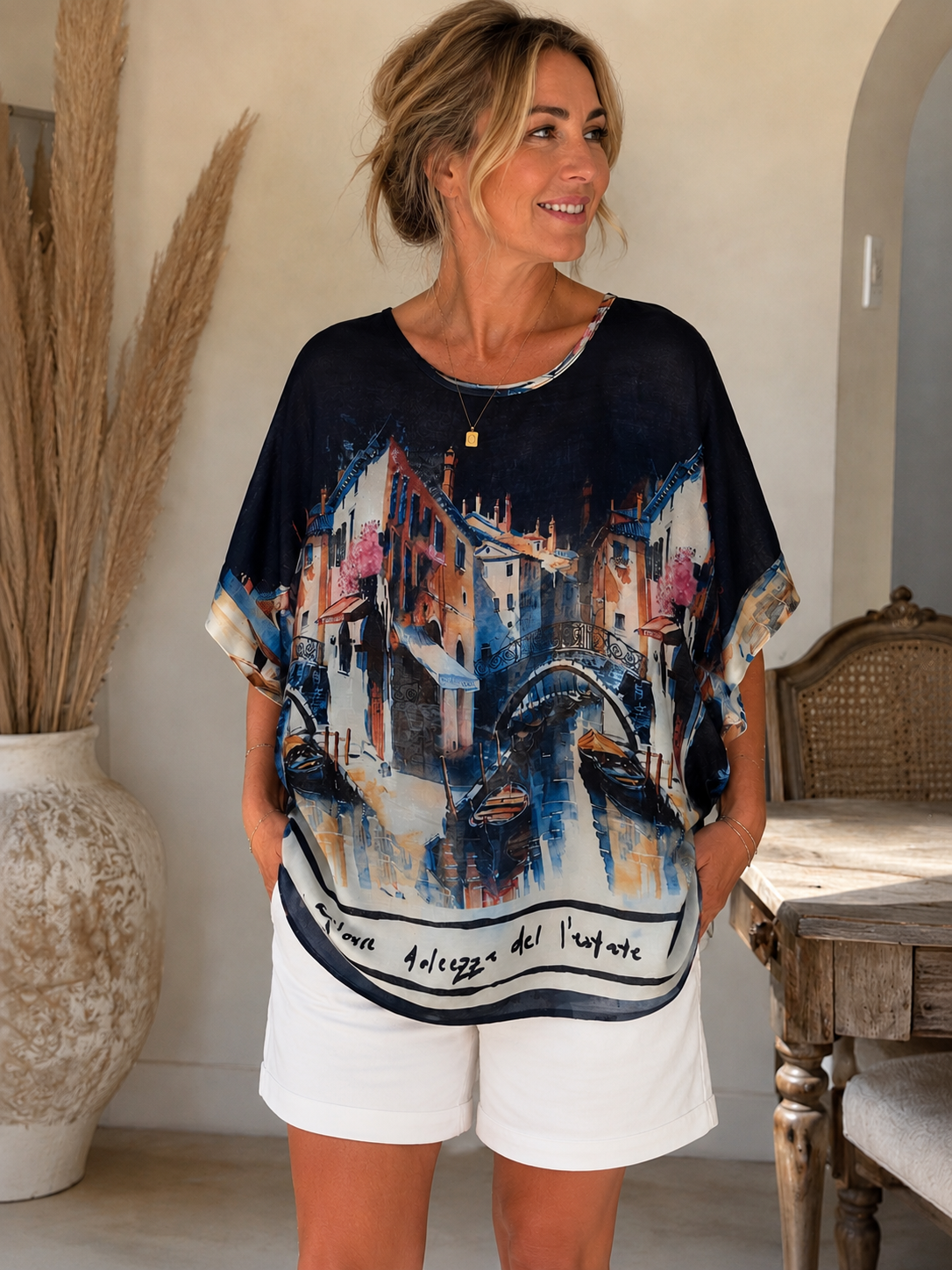 PRINTED TOP