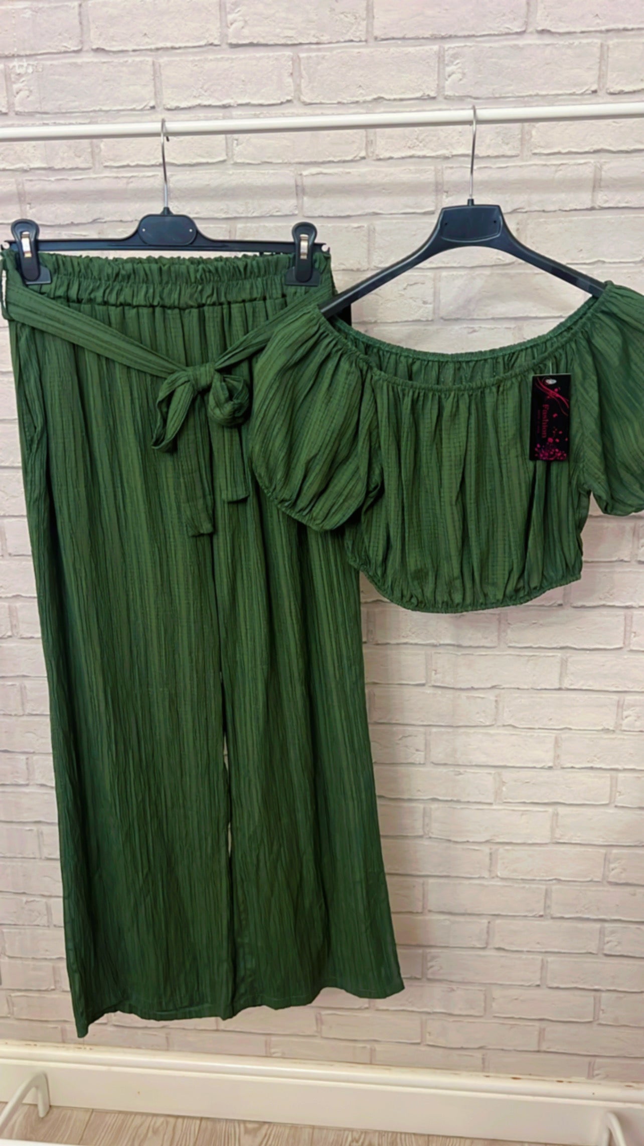 OFF SHOULDER CO-ORD SET