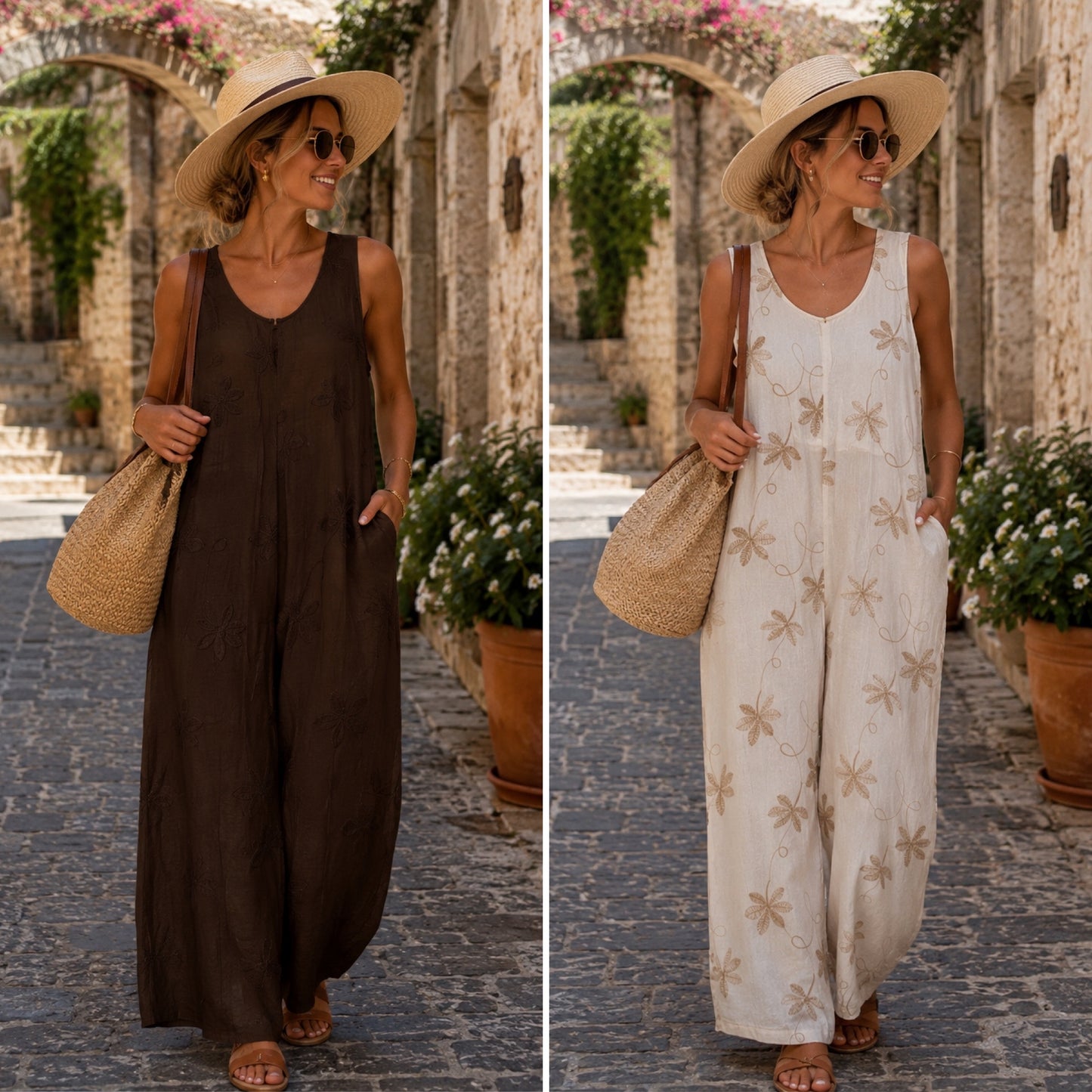 WIDE LEG JUMPSUIT