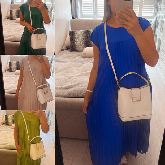 PLEATED DRESS