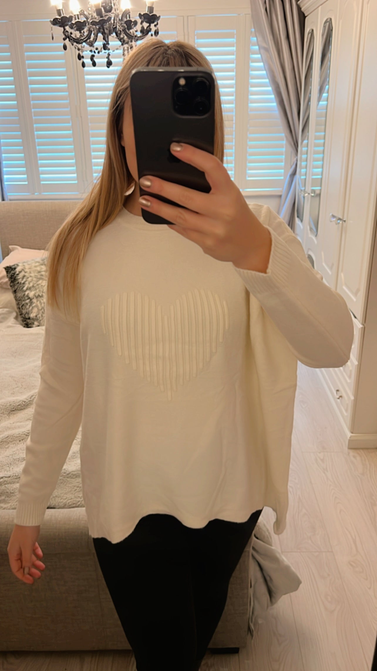 HEART KNIT JUMPERS