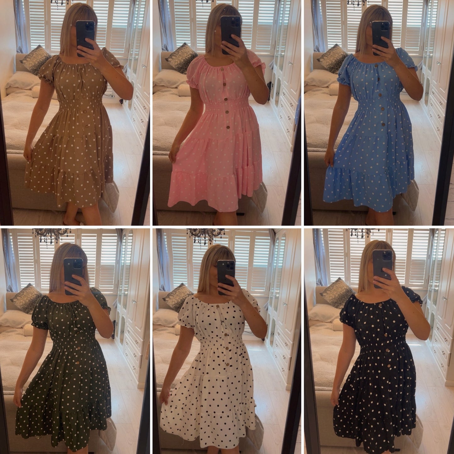 TILLY POLKA DOT DRESS (8-16)