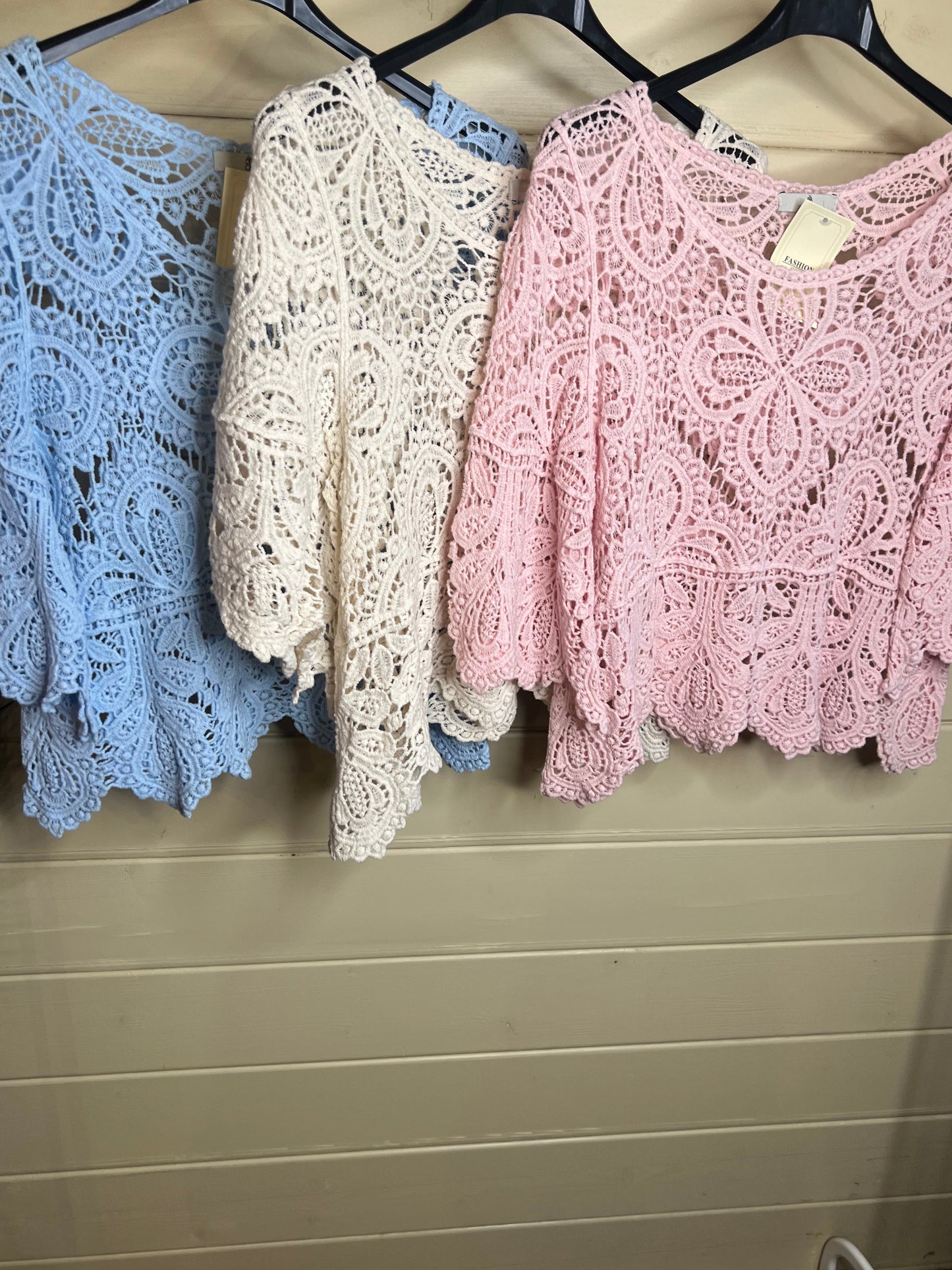 CHLOE CROCHET TOP (8-14)