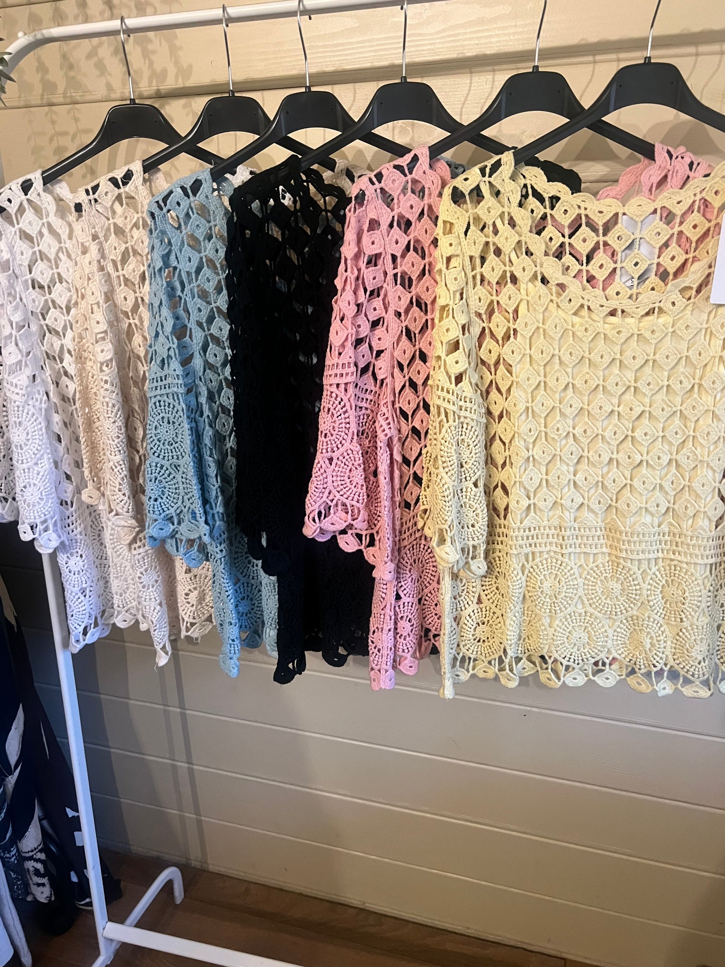 AVA CROCHET BLOUSE (8-14)