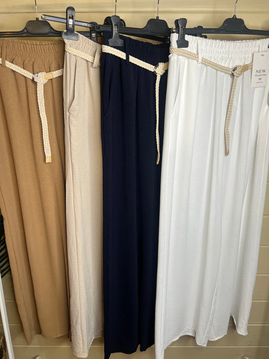 OLIVIA BELTED TROUSERS (27 inch leg)