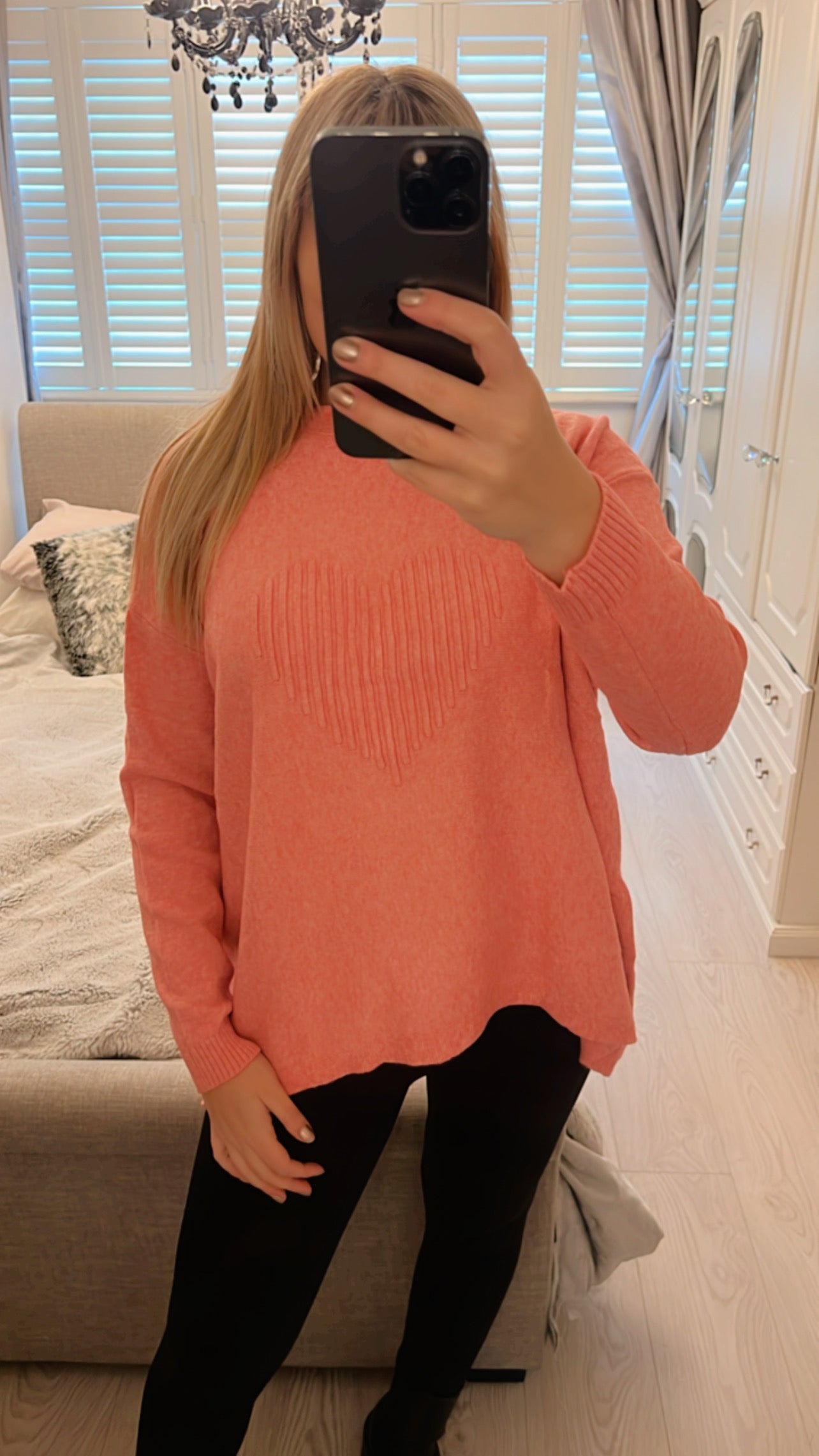 HEART KNIT JUMPERS