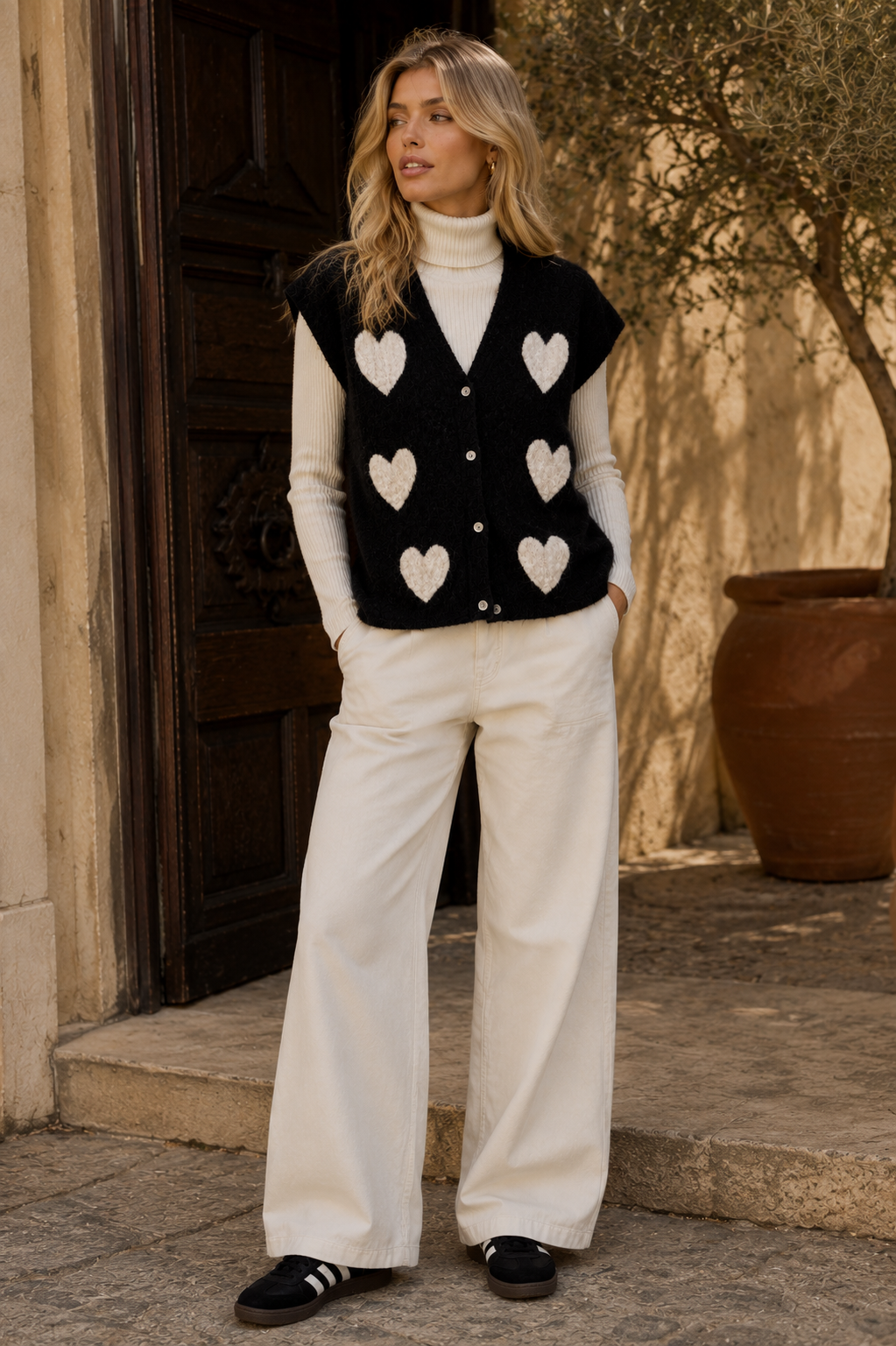 SOFT HEART CARDIGAN
