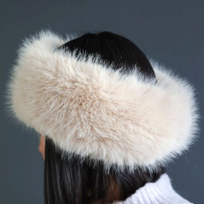 LUXURY FAUX FUR HEADBAND
