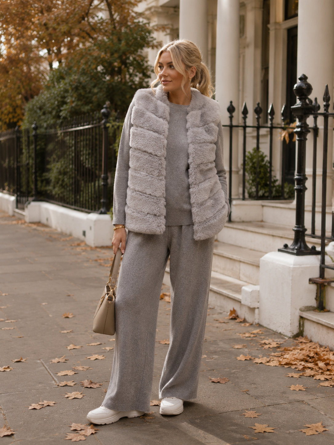 FAUX FUR GILET