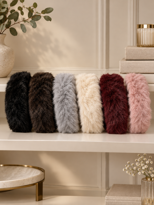 FAUX FUR WINTER HEADBAND